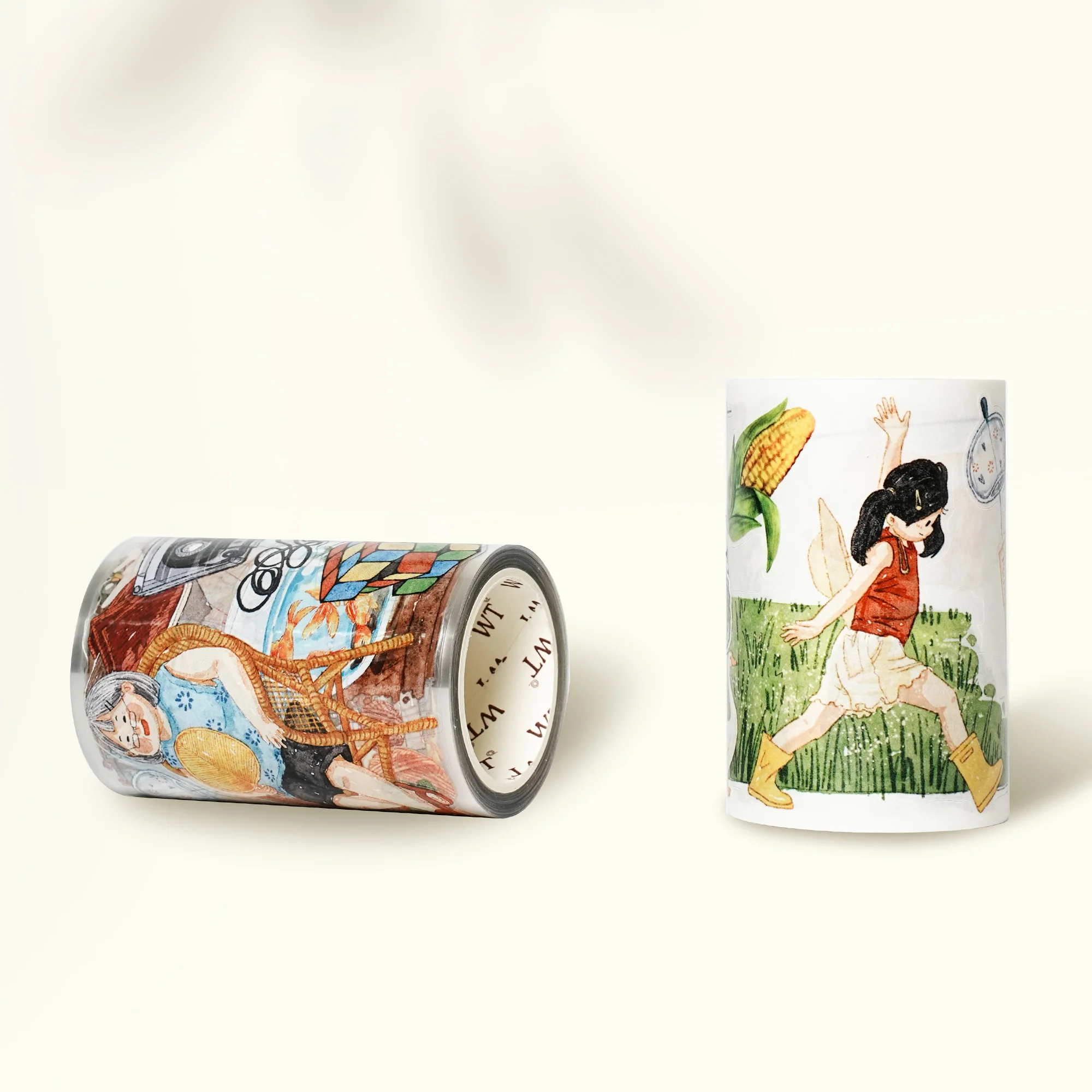 Pre-cut Childhood Memories Wide Washi/PET Tape - Image 4