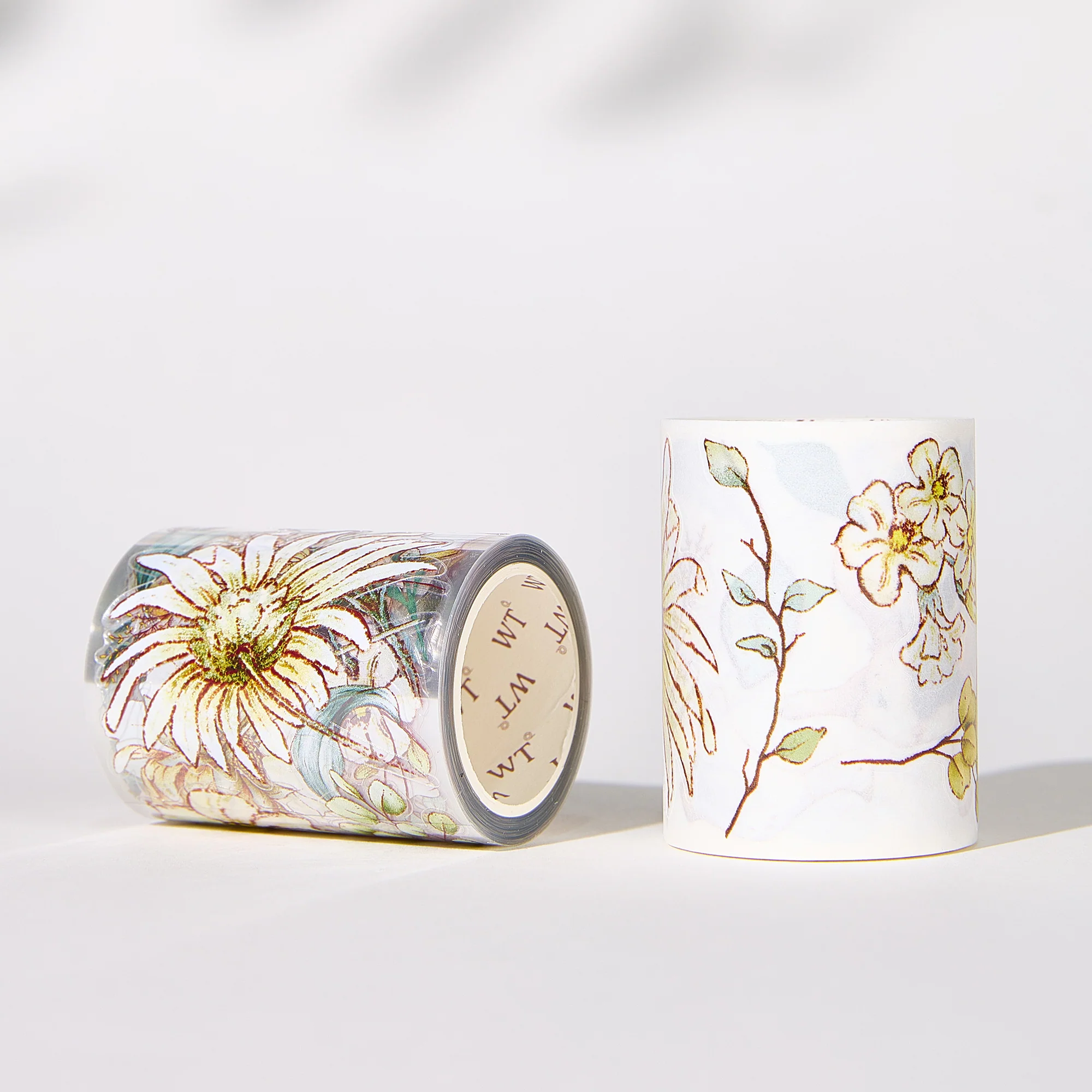 Pre-cut Clover Haze Wide Washi/PET Tape - Image 6