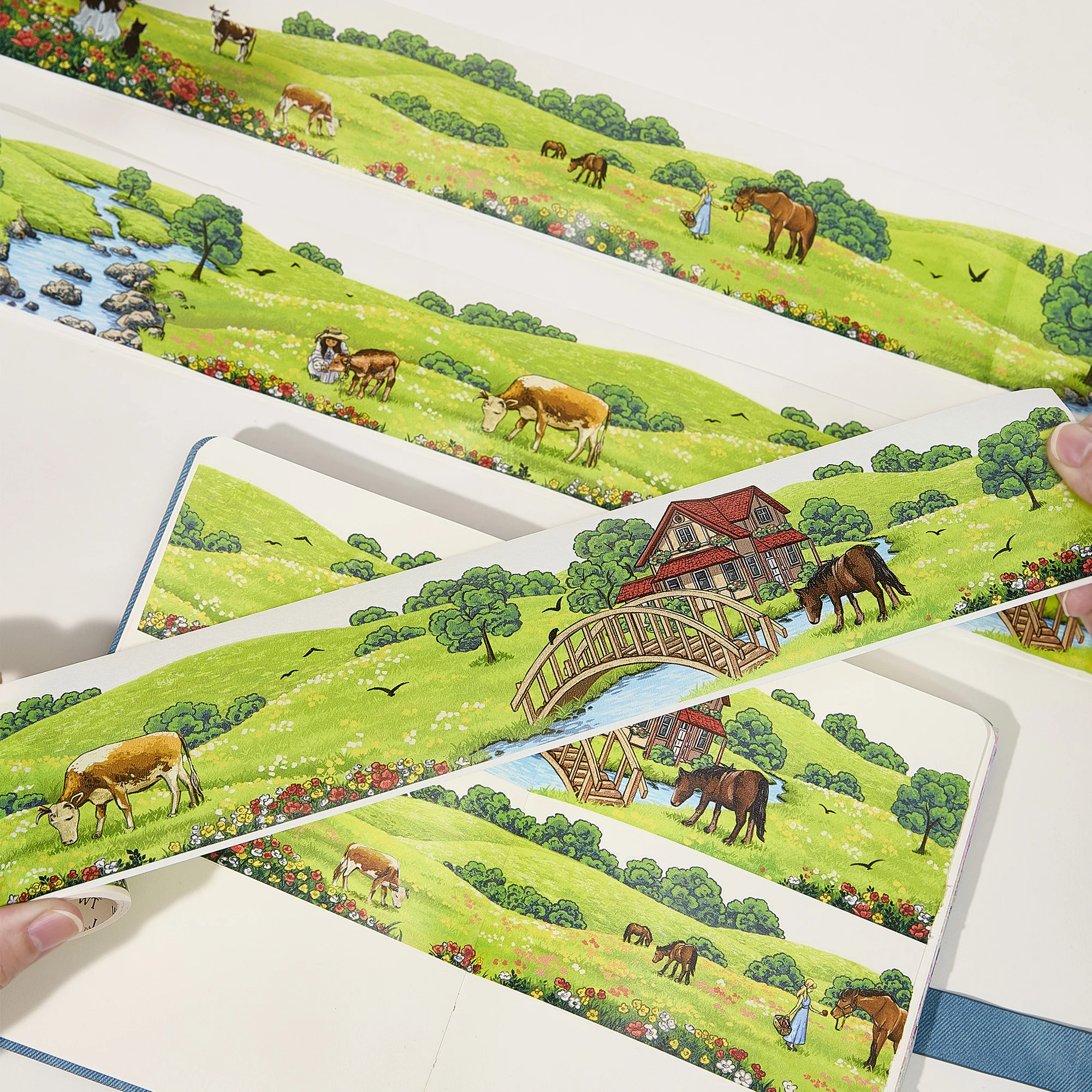 Pre-cut Country Ballad Wide Washi/PET Tape - Image 2