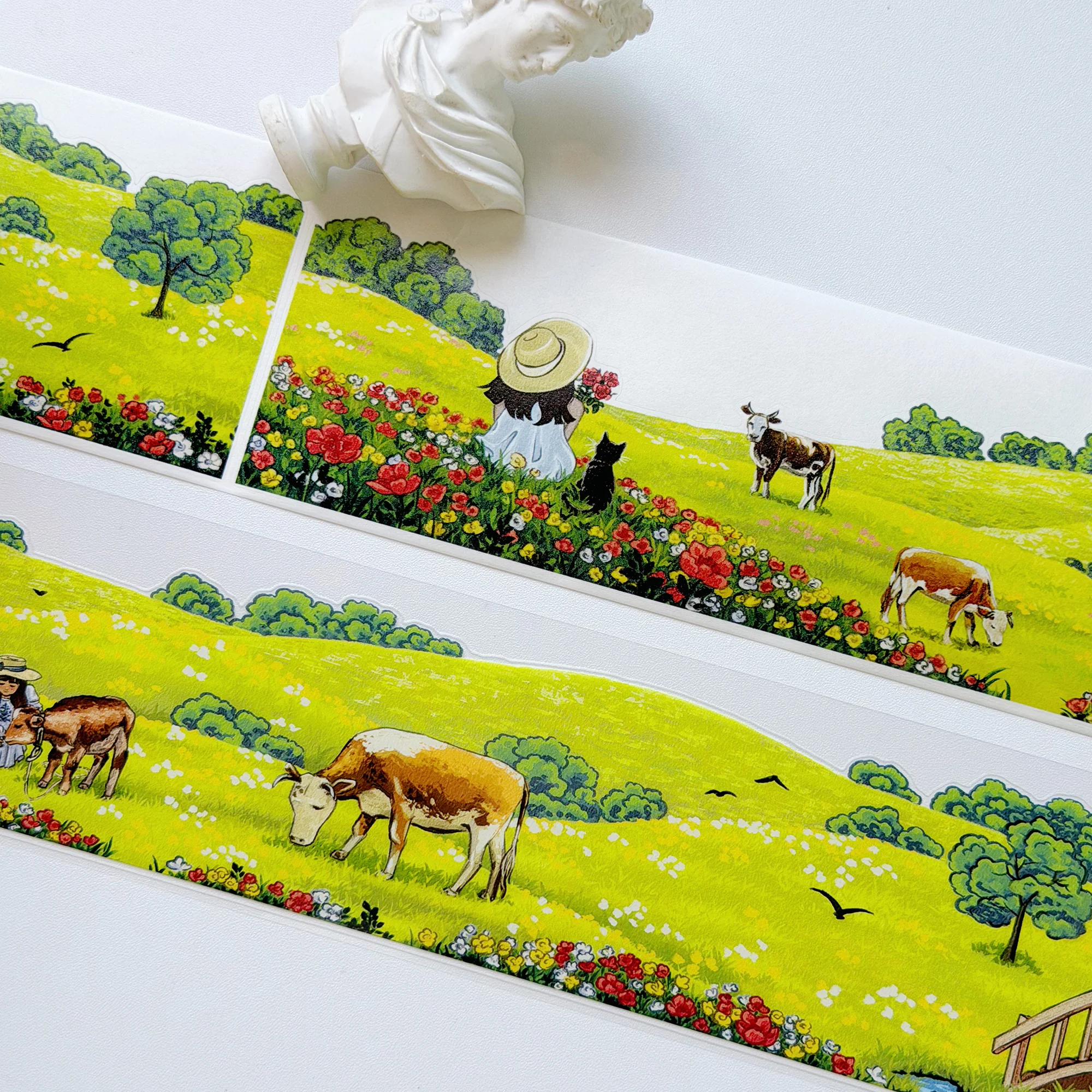 Pre-cut Country Ballad Wide Washi/PET Tape - Image 3