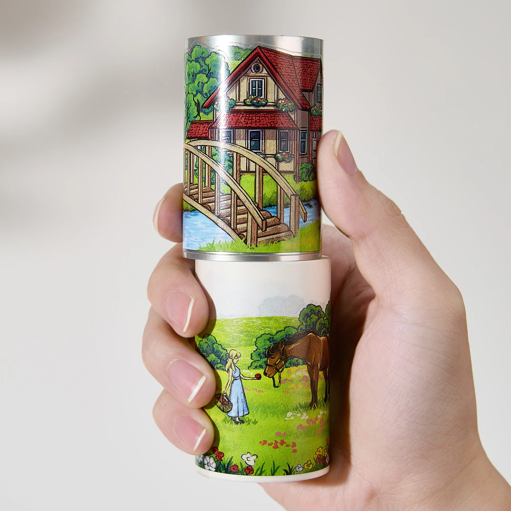 Pre-cut Country Ballad Wide Washi/PET Tape - Image 5