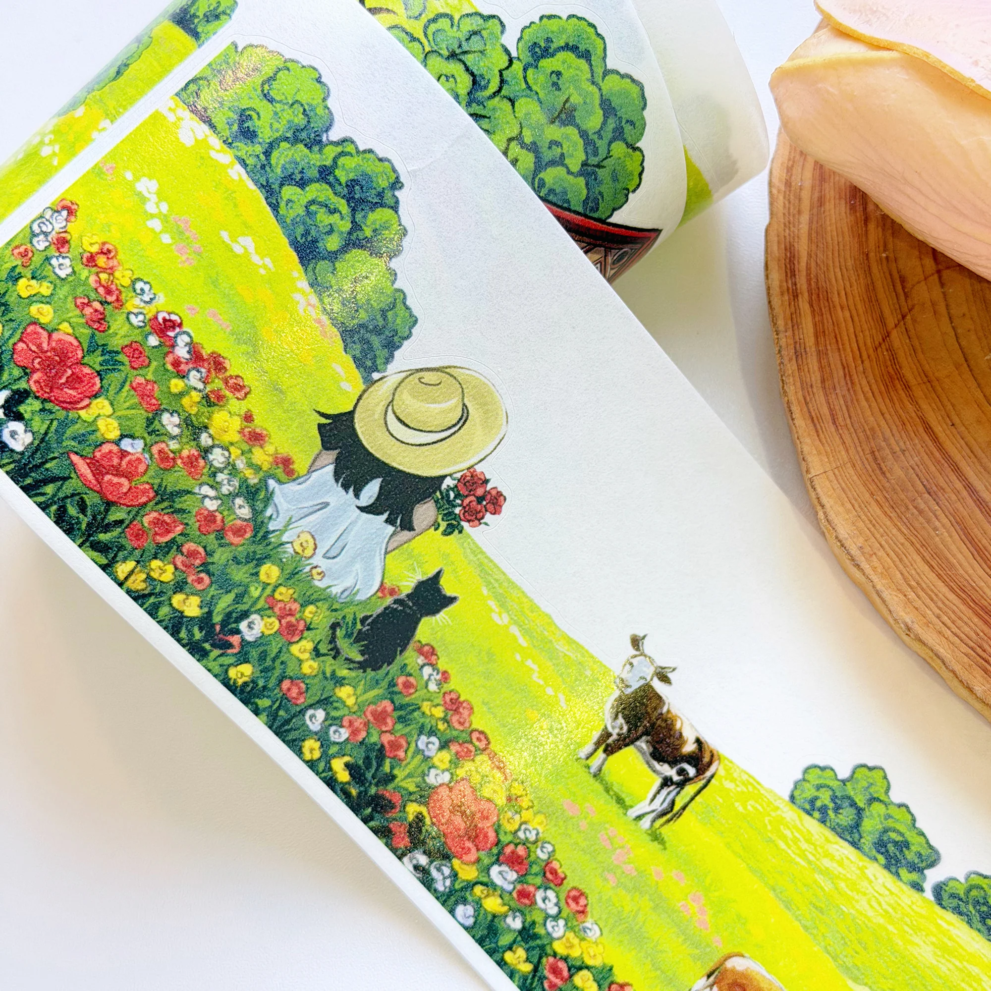 Pre-cut Country Ballad Wide Washi/PET Tape - Image 6