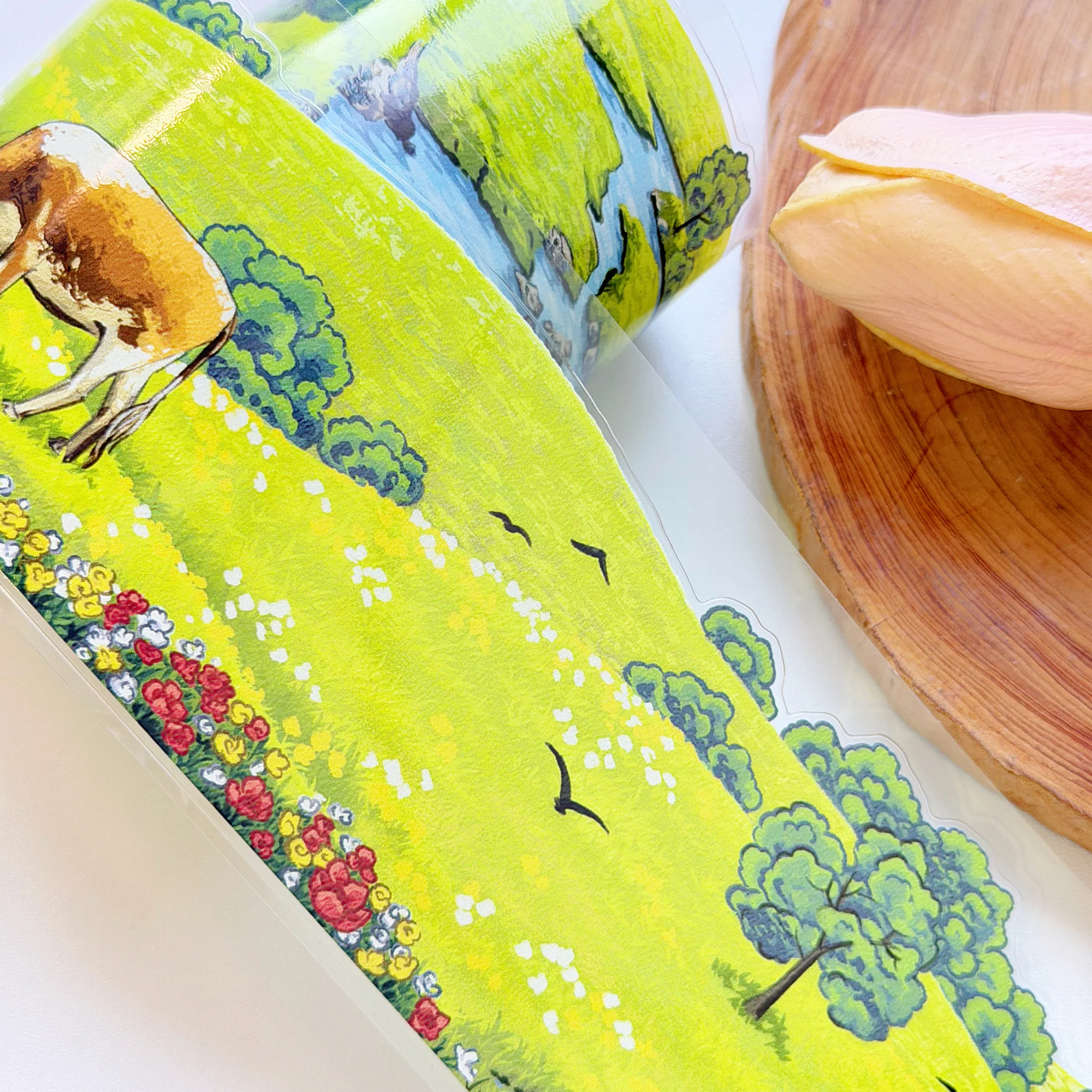 Pre-cut Country Ballad Wide Washi/PET Tape - Image 8