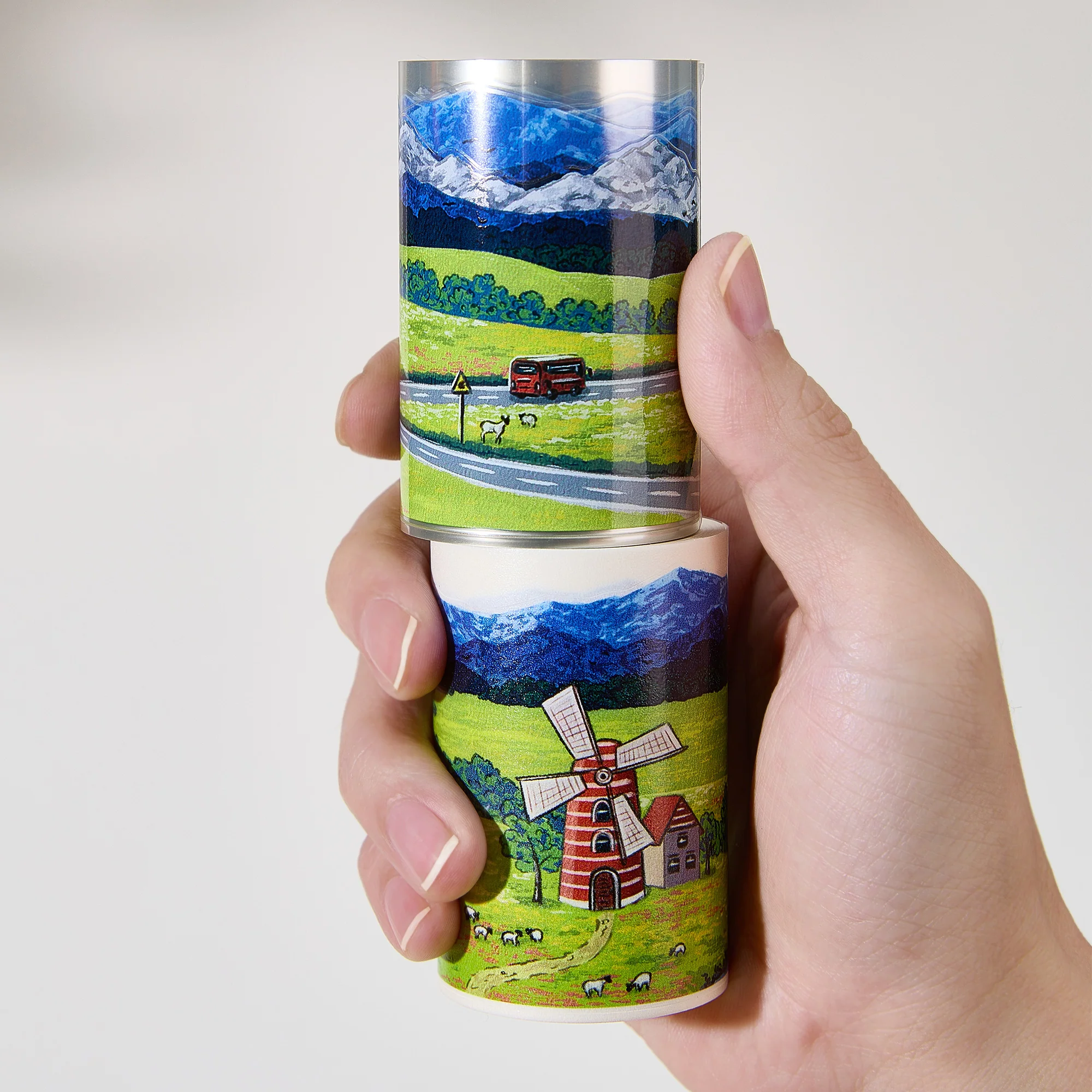 Pre-cut Country Diary Wide Washi/PET Tape - Image 4