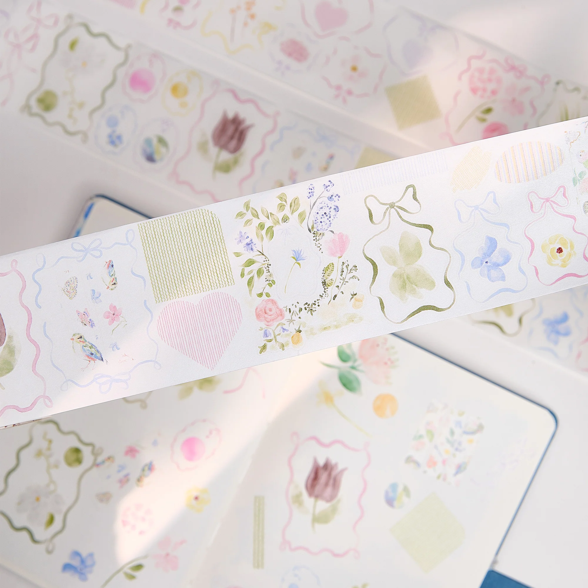 Pre-cut Eden's Gallery Wide Washi/PET Tape - Image 2