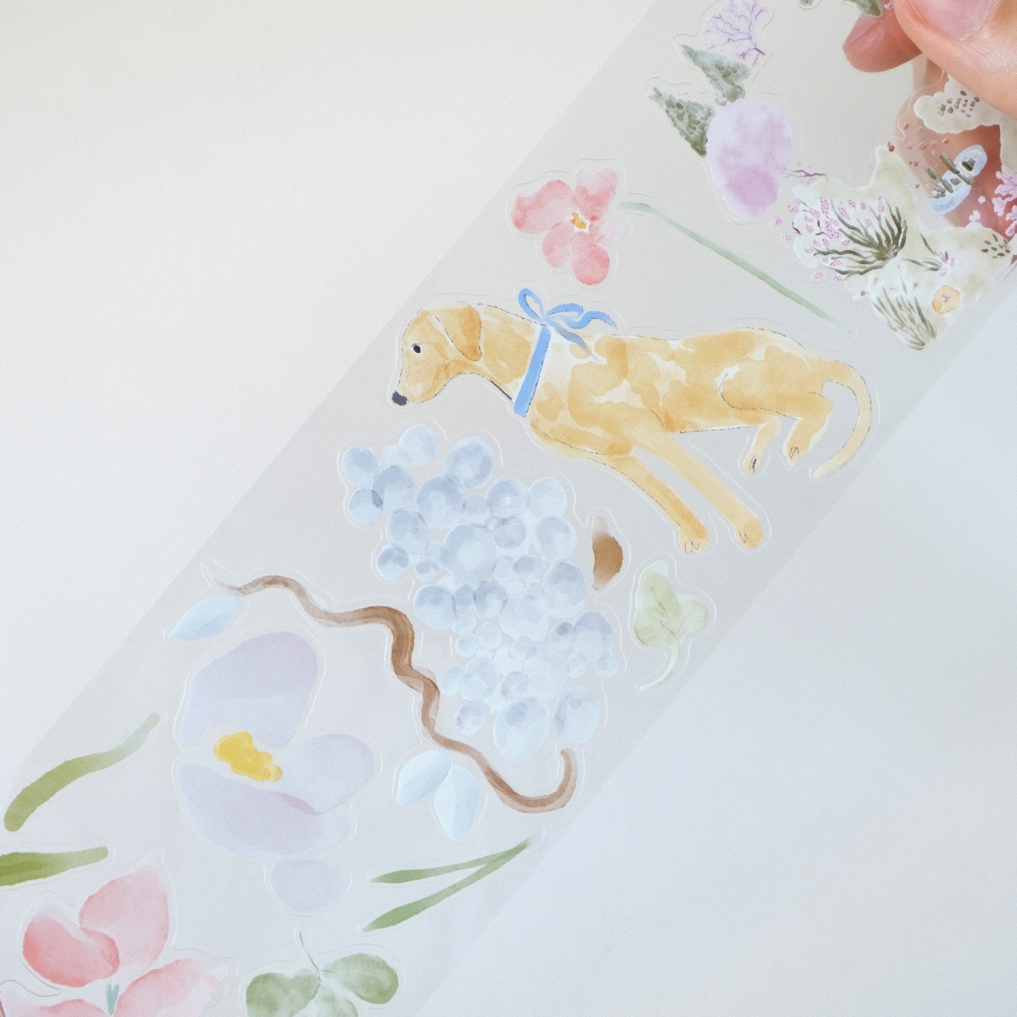 Pre-cut Eden's Garden Wide Washi/PET Tape - Image 11