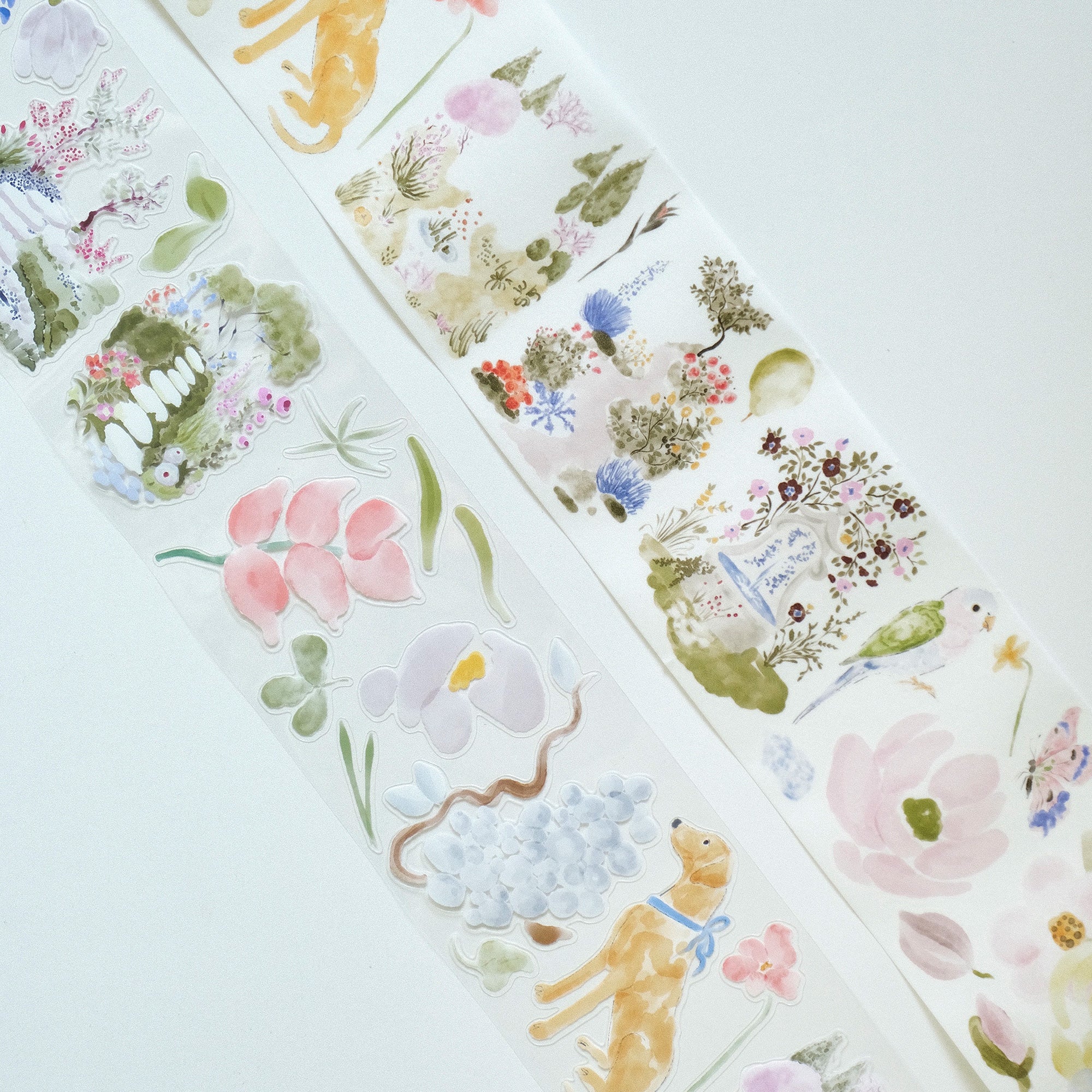 Pre-cut Eden's Garden Wide Washi/PET Tape - Image 7