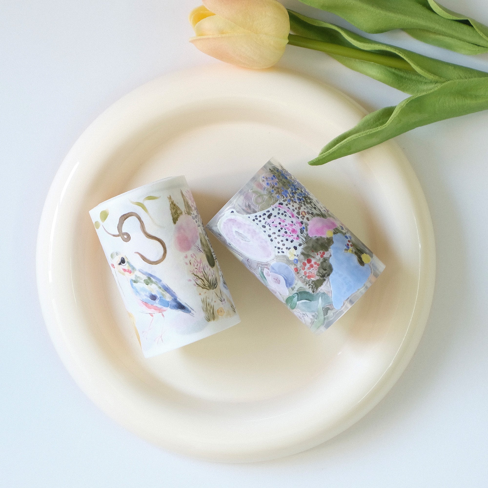 Pre-cut Eden's Garden Wide Washi/PET Tape - Image 8