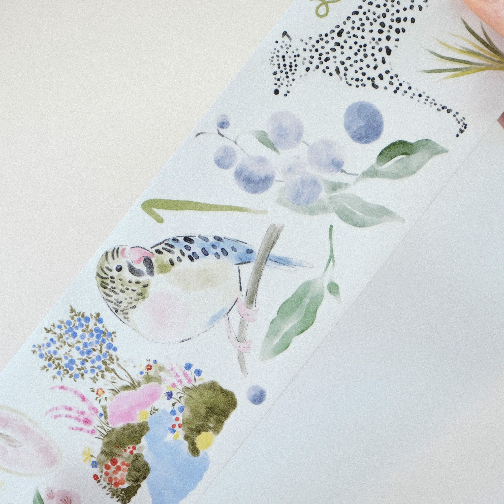 Pre-cut Eden's Garden Wide Washi/PET Tape - Image 9