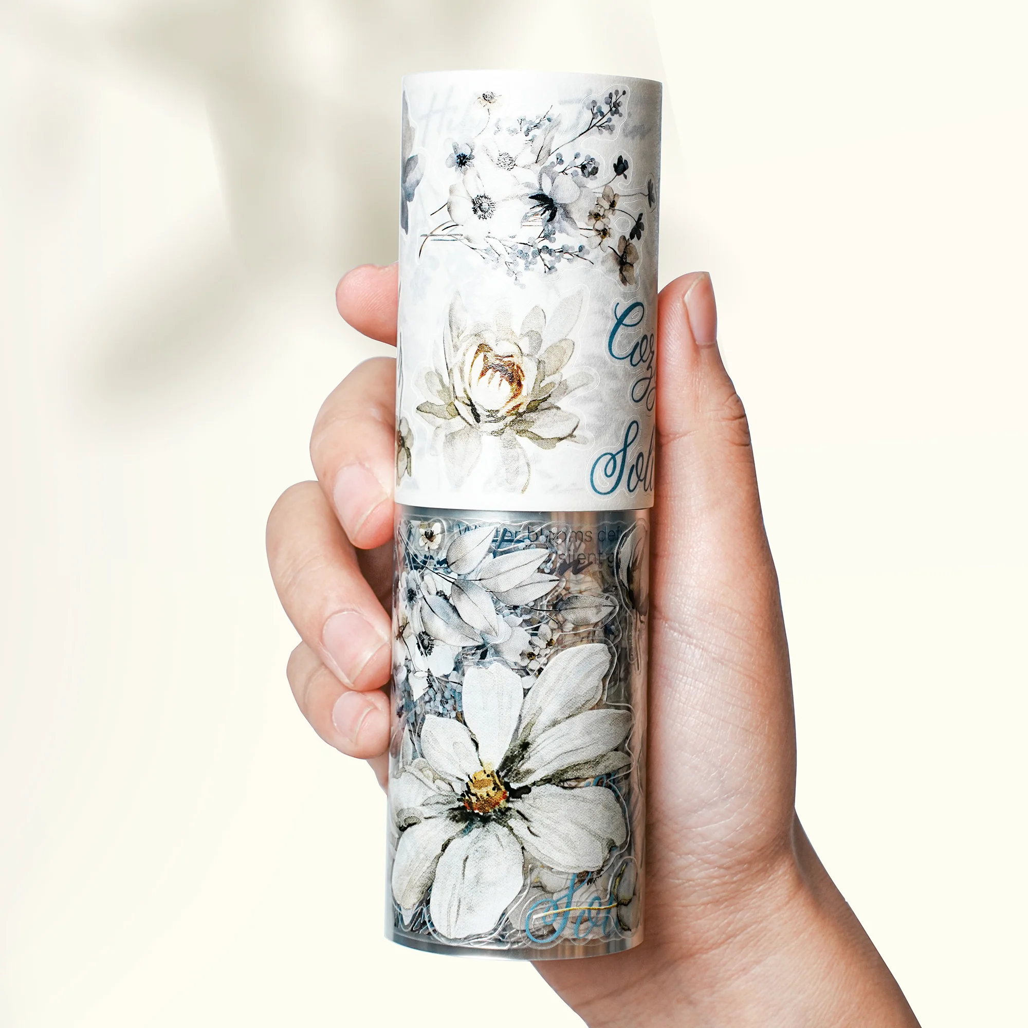 Pre-cut Frosted Meadow Wide Washi/PET Tape - Image 4
