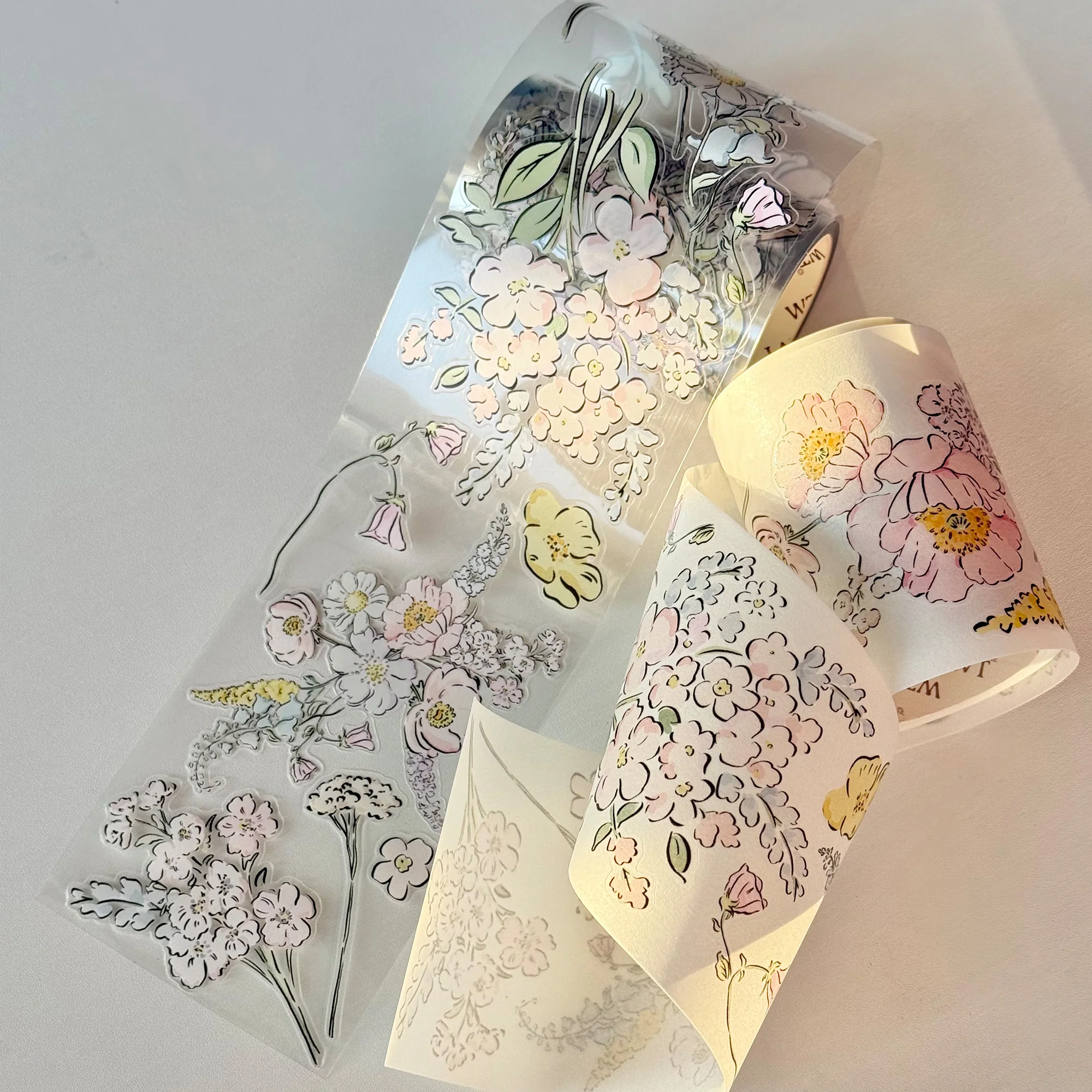 Pre-cut Garden Sprout Wide Washi/PET Tape - Image 6