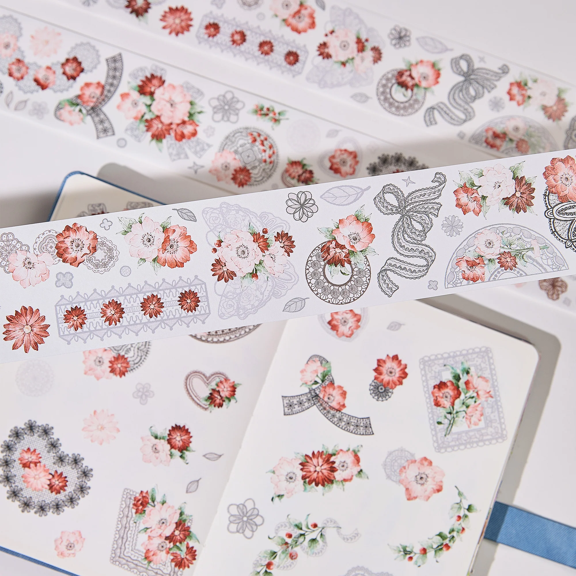 Pre-cut Heirloom Lace Washi/PET Tape - Image 4