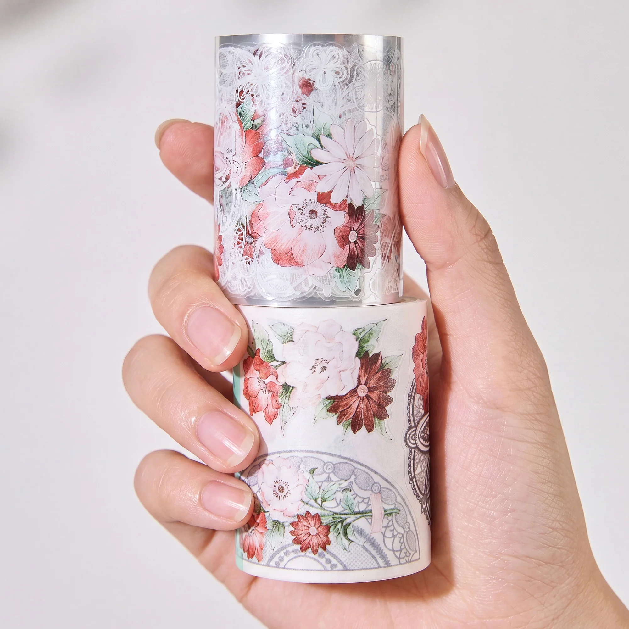 Pre-cut Heirloom Lace Washi/PET Tape - Image 5