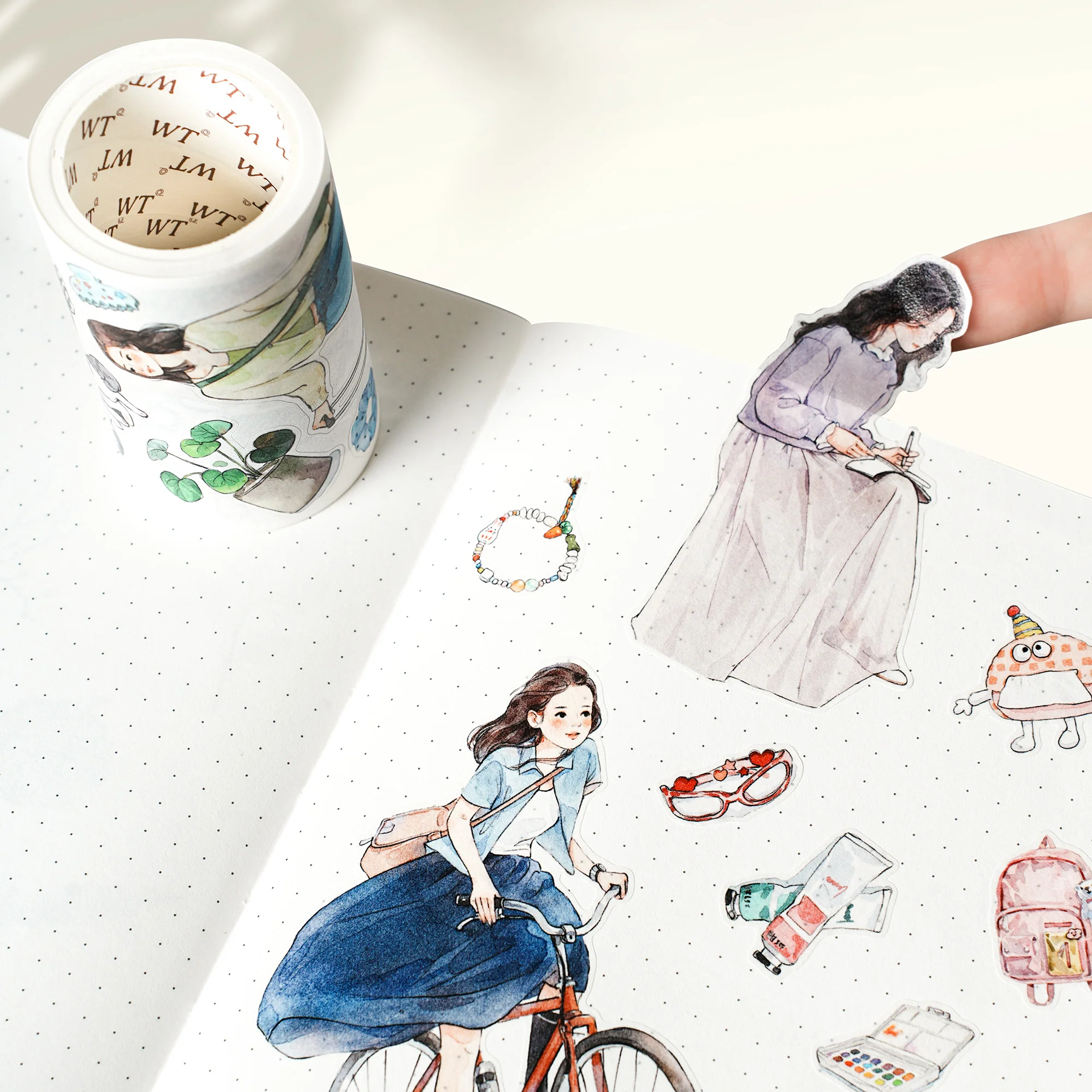 Pre-cut Hello Weekend Wide Washi/PET Tape - Image 4