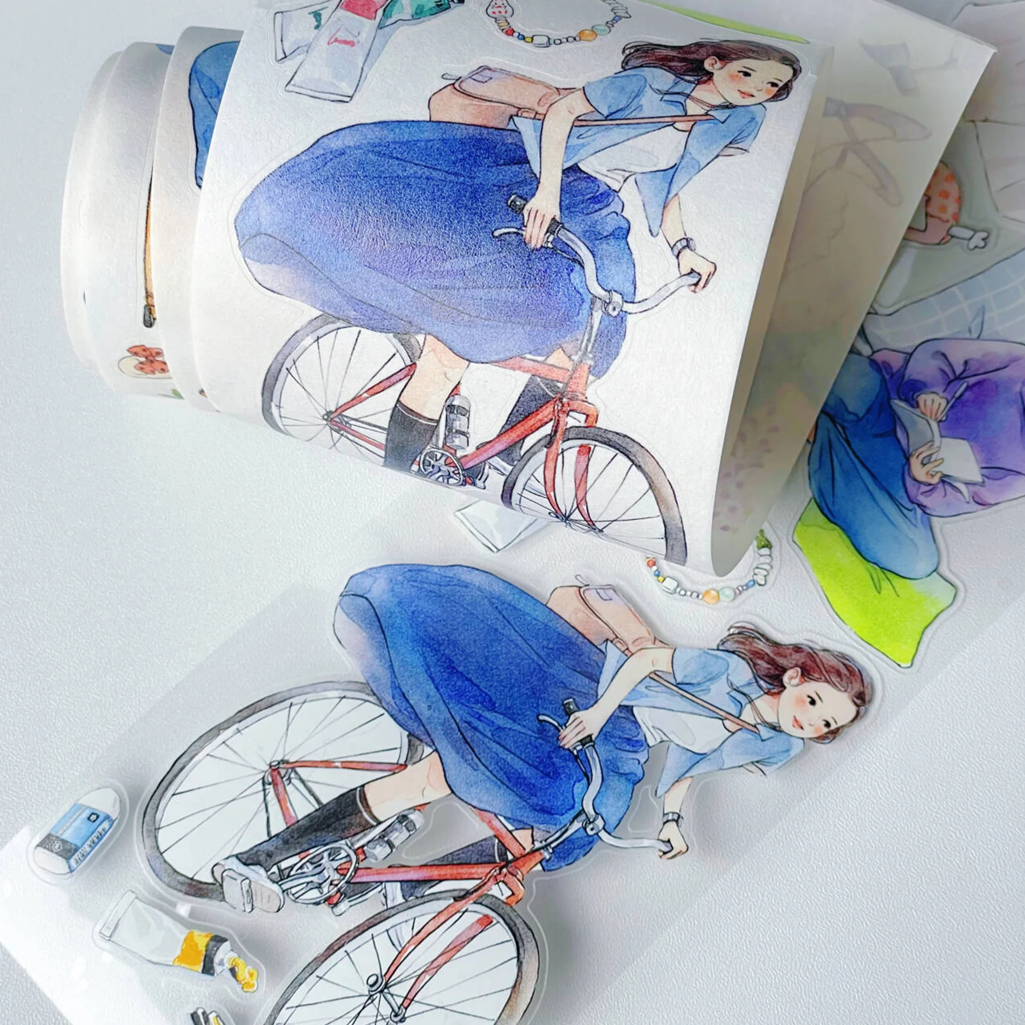 Pre-cut Hello Weekend Wide Washi/PET Tape - Image 7
