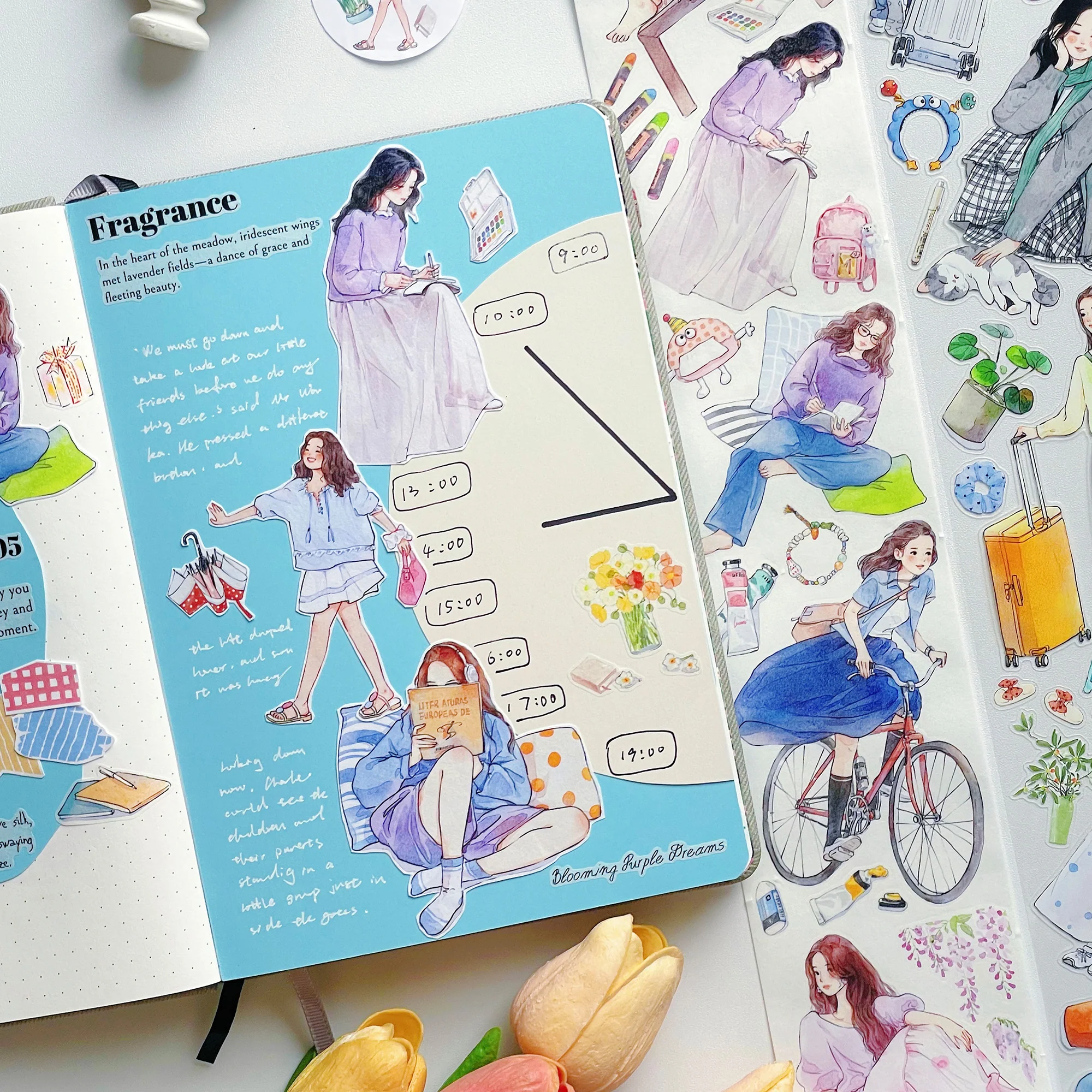 Pre-cut Hello Weekend Wide Washi/PET Tape - Image 9