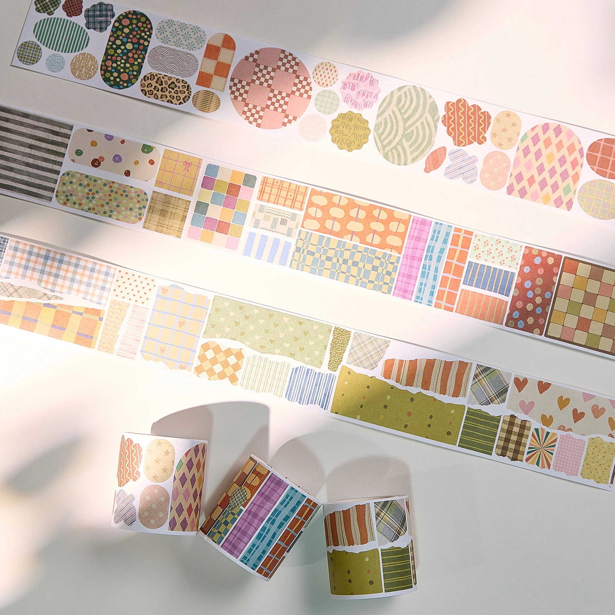 Pre-cut Heritage Snippets Script Tape Set