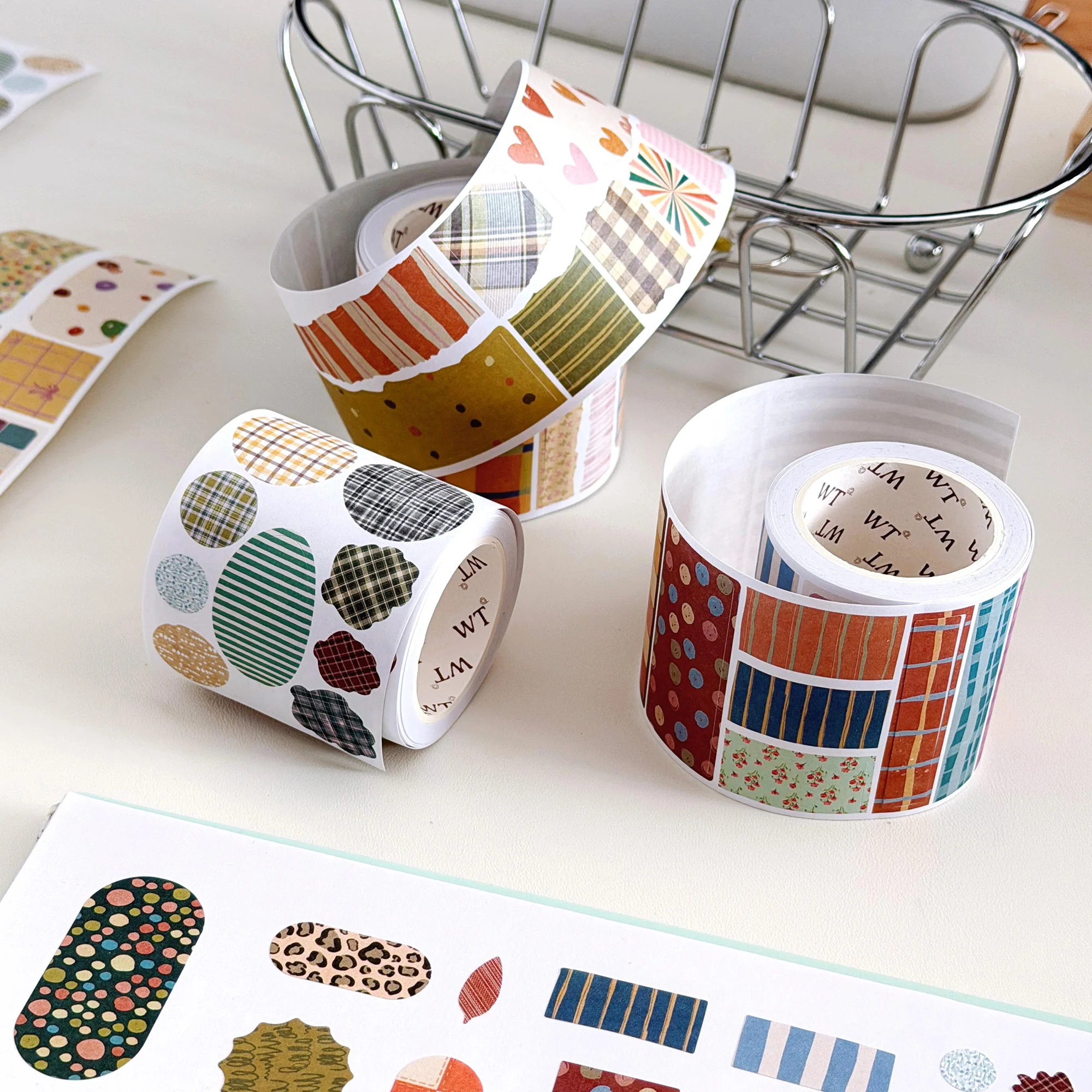Pre-cut Heritage Snippets Script Tape Set - Image 11