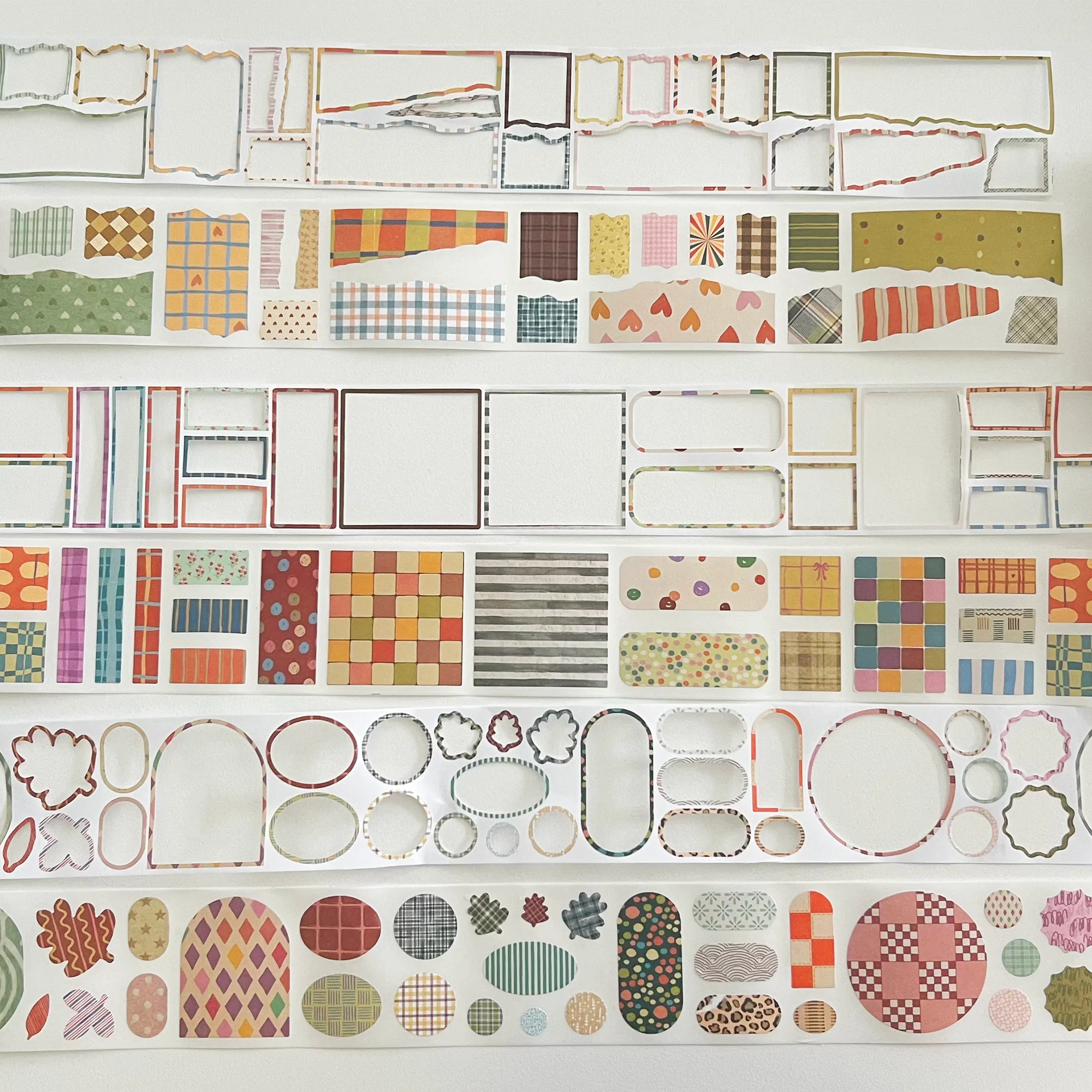 Pre-cut Heritage Snippets Script Tape Set - Image 13