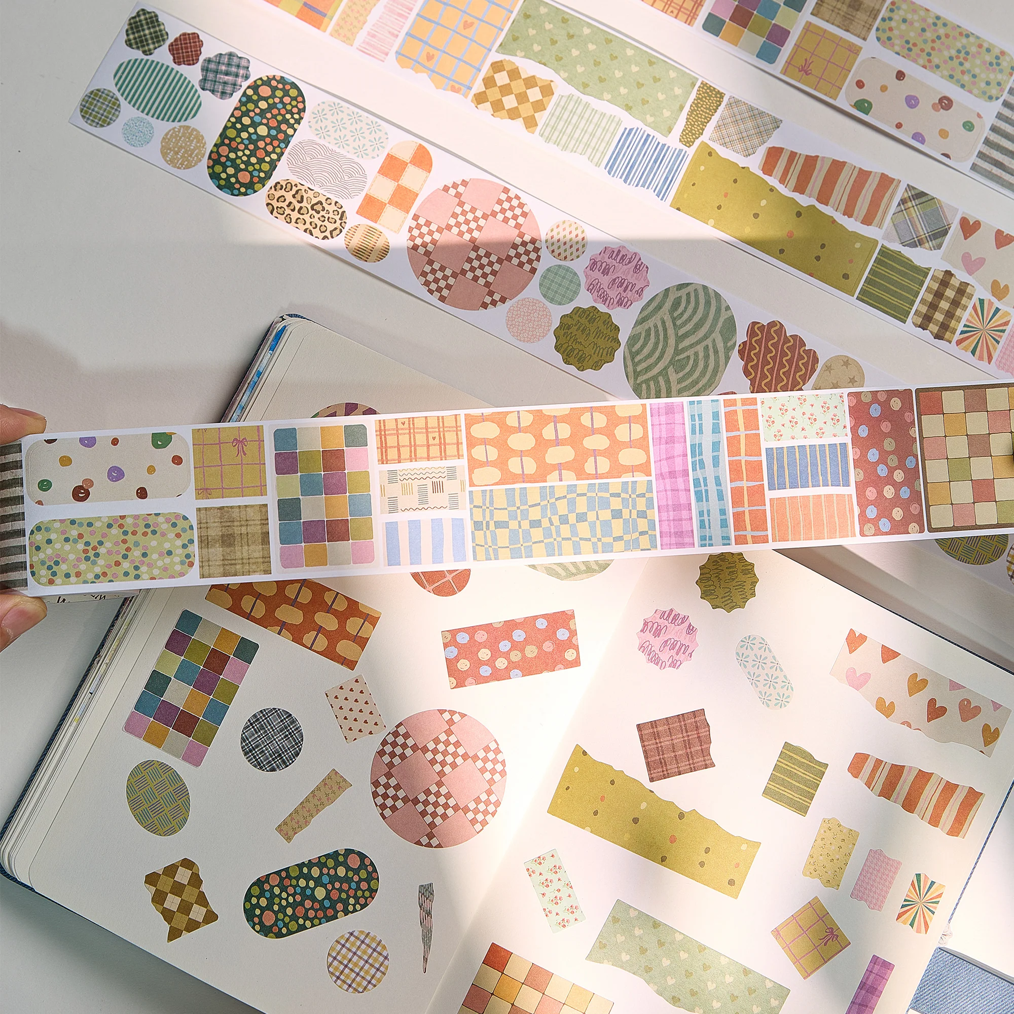 Pre-cut Heritage Snippets Script Tape Set - Image 2