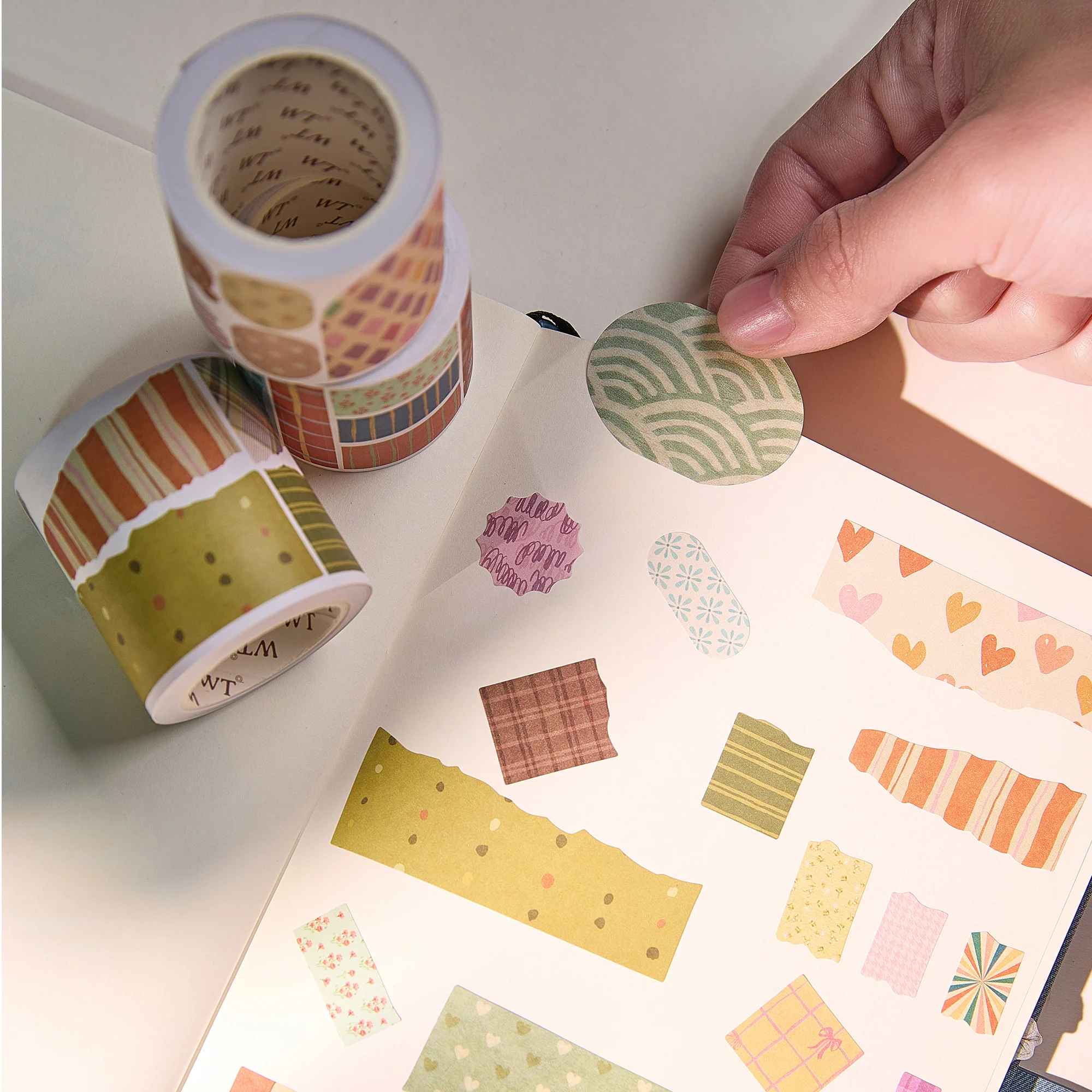 Pre-cut Heritage Snippets Script Tape Set - Image 3