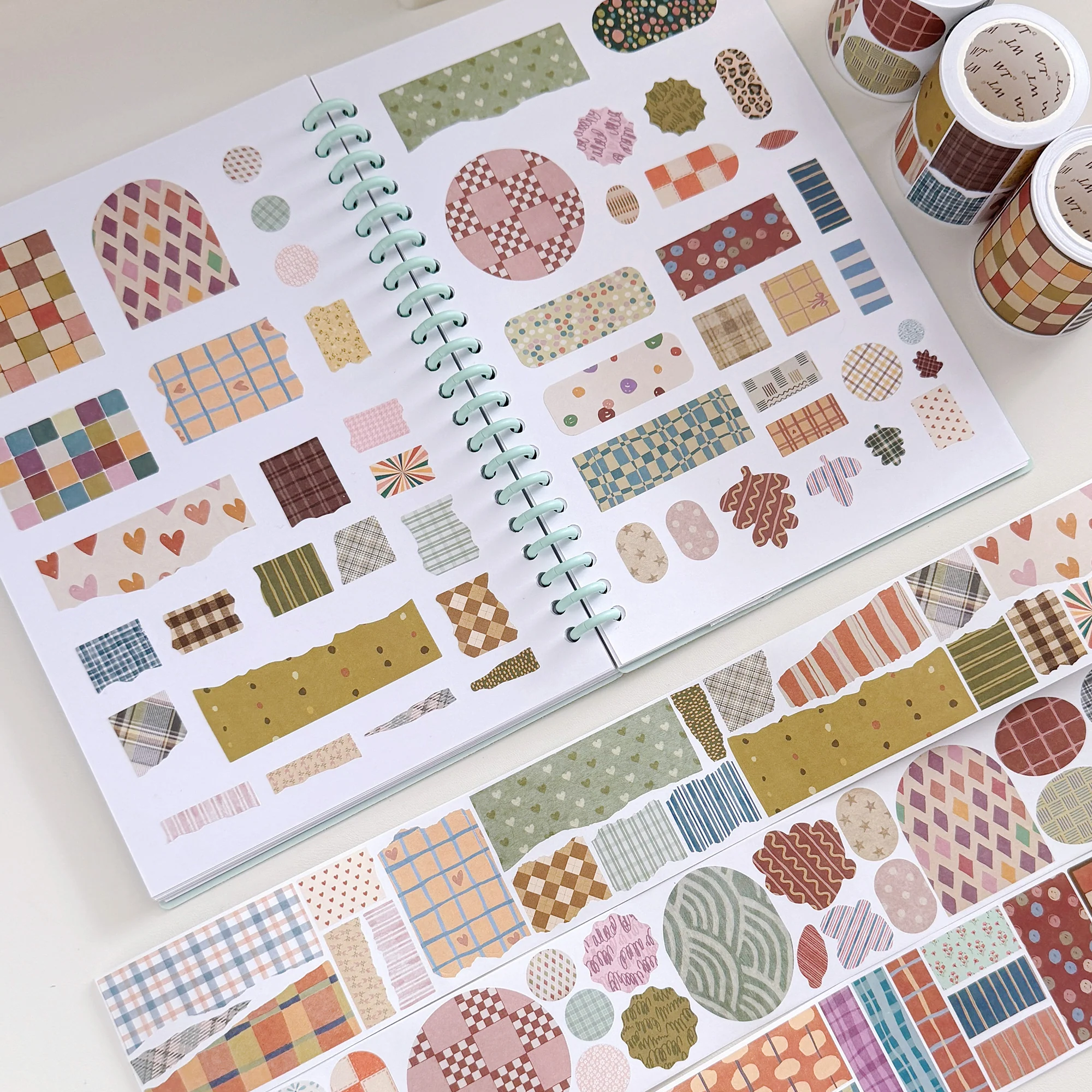 Pre-cut Heritage Snippets Script Tape Set - Image 9