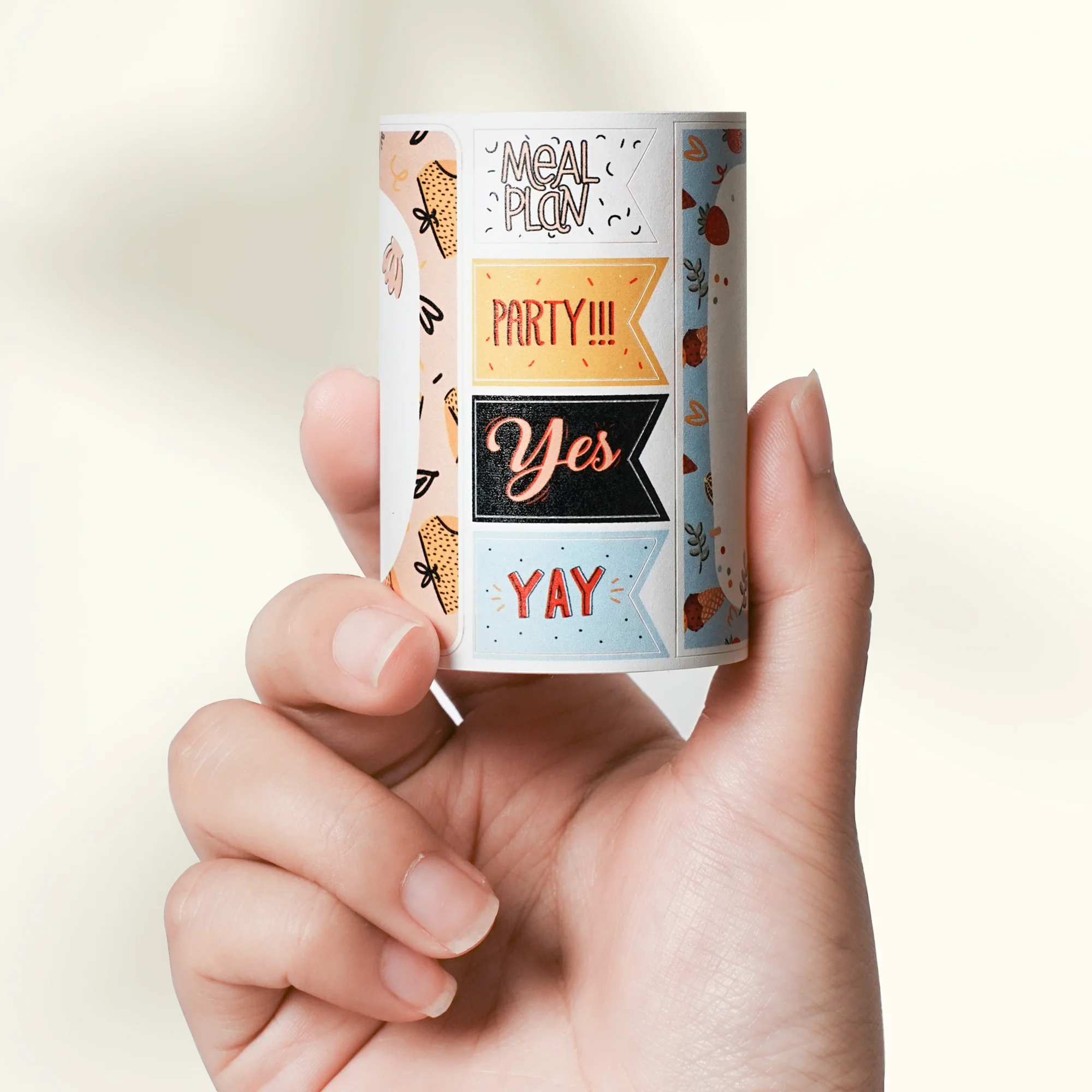 Pre-cut Hygge Notes Script Tape Bundle - Image 15