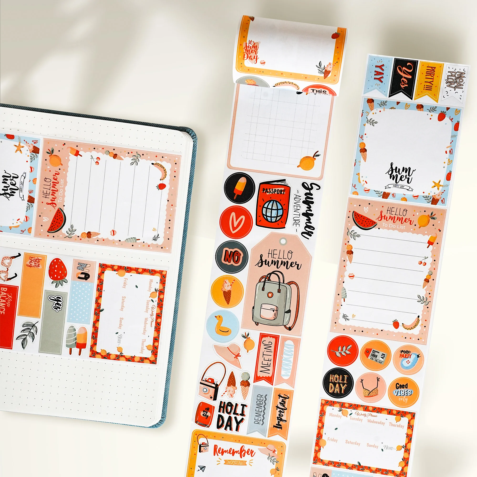 Pre-cut Hygge Notes Script Tape Bundle - Image 18