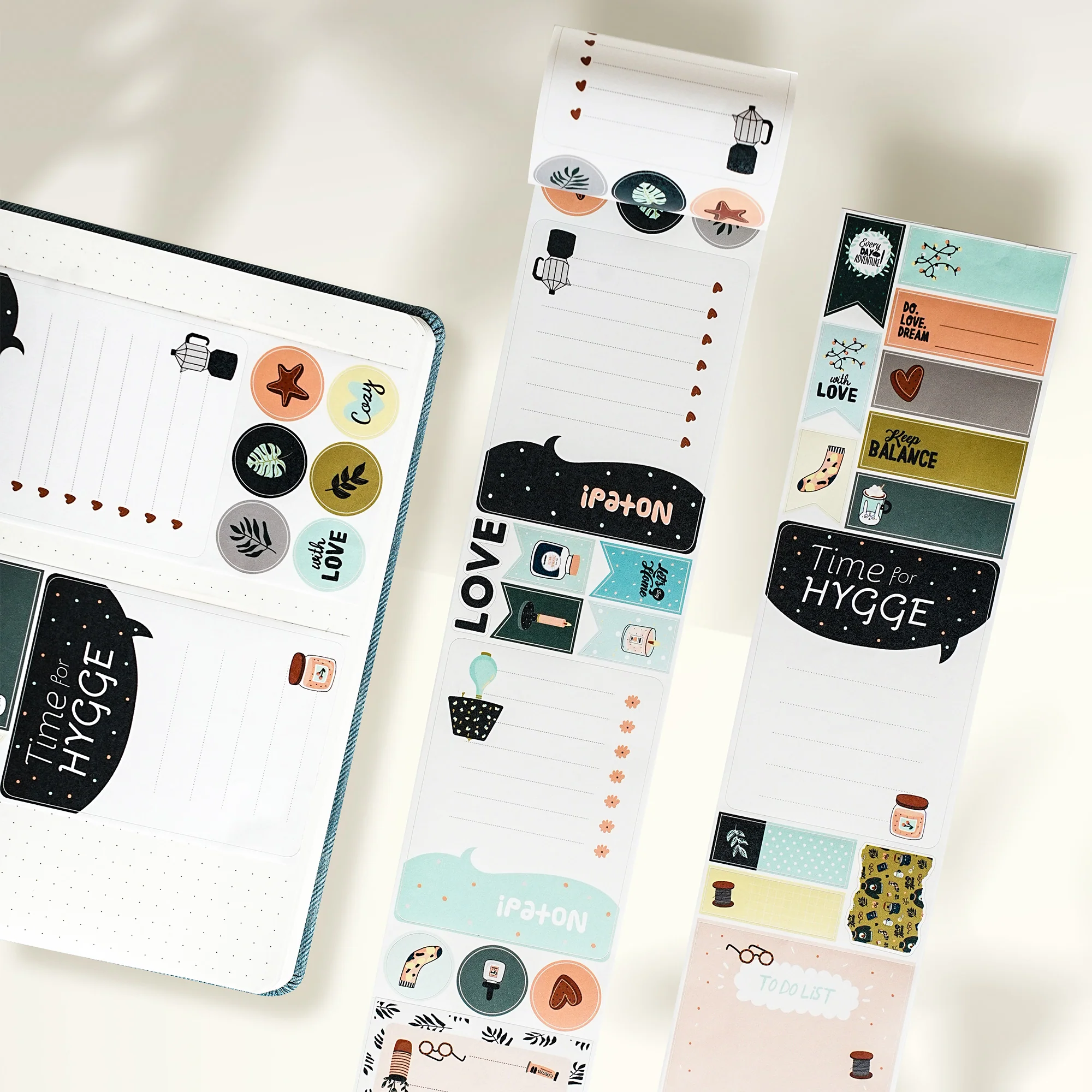 Pre-cut Hygge Notes Script Tape Bundle - Image 19