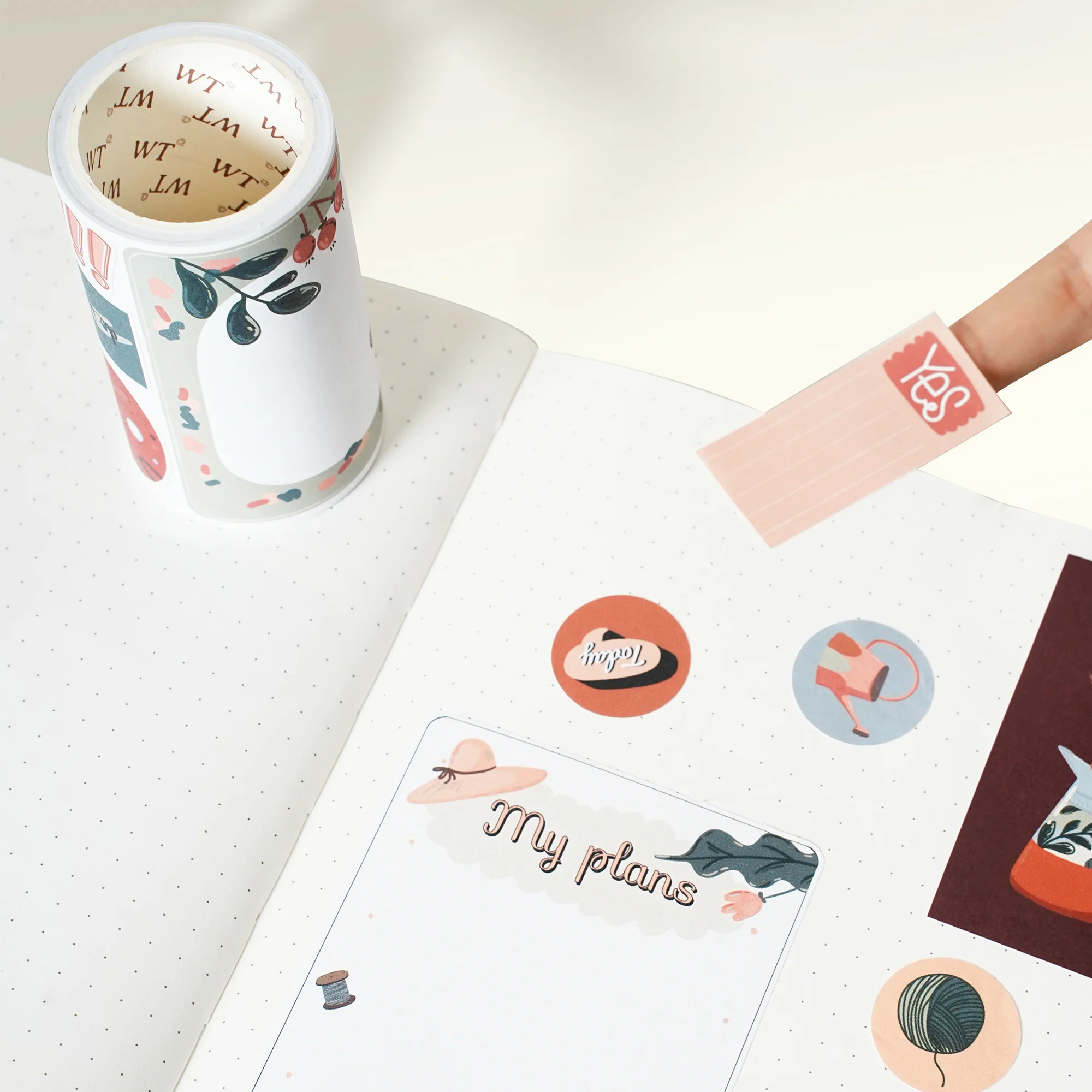 Pre-cut Hygge Notes Script Tape Bundle - Image 2