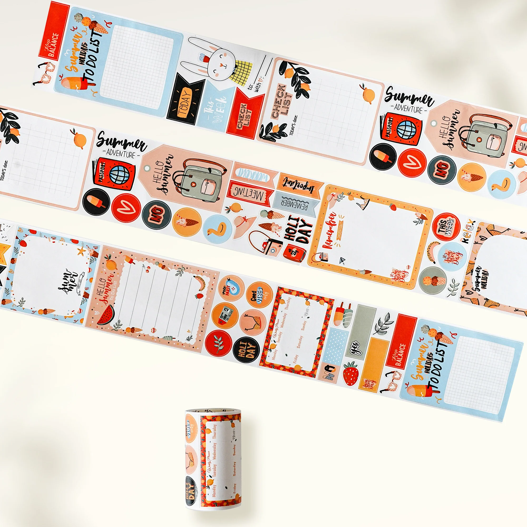 Pre-cut Hygge Notes Script Tape Bundle - Image 22