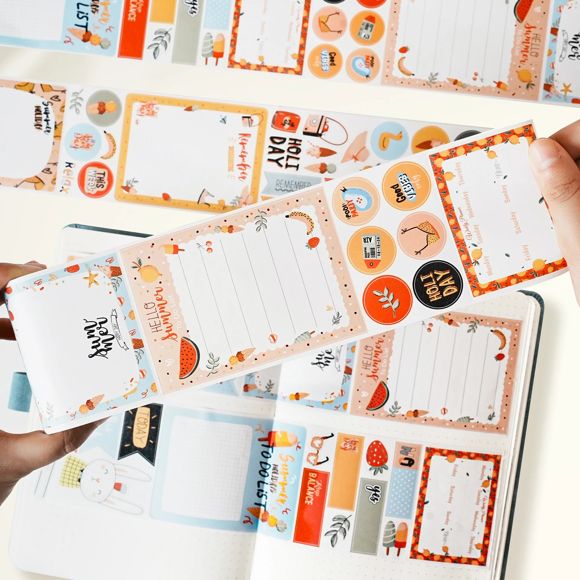 Pre-cut Hygge Notes Script Tape Bundle - Image 6