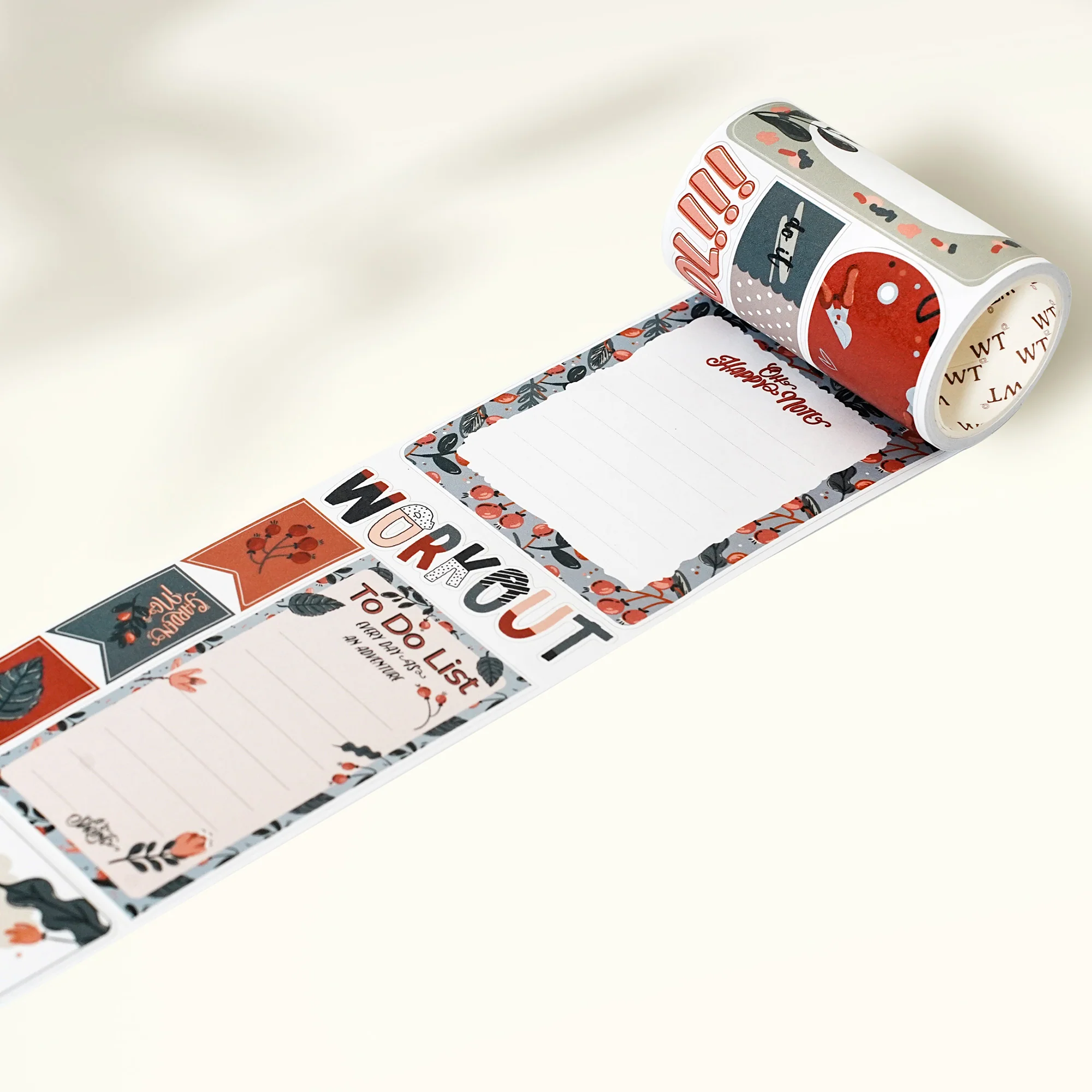 Pre-cut Hygge Notes Script Tape Bundle - Image 8