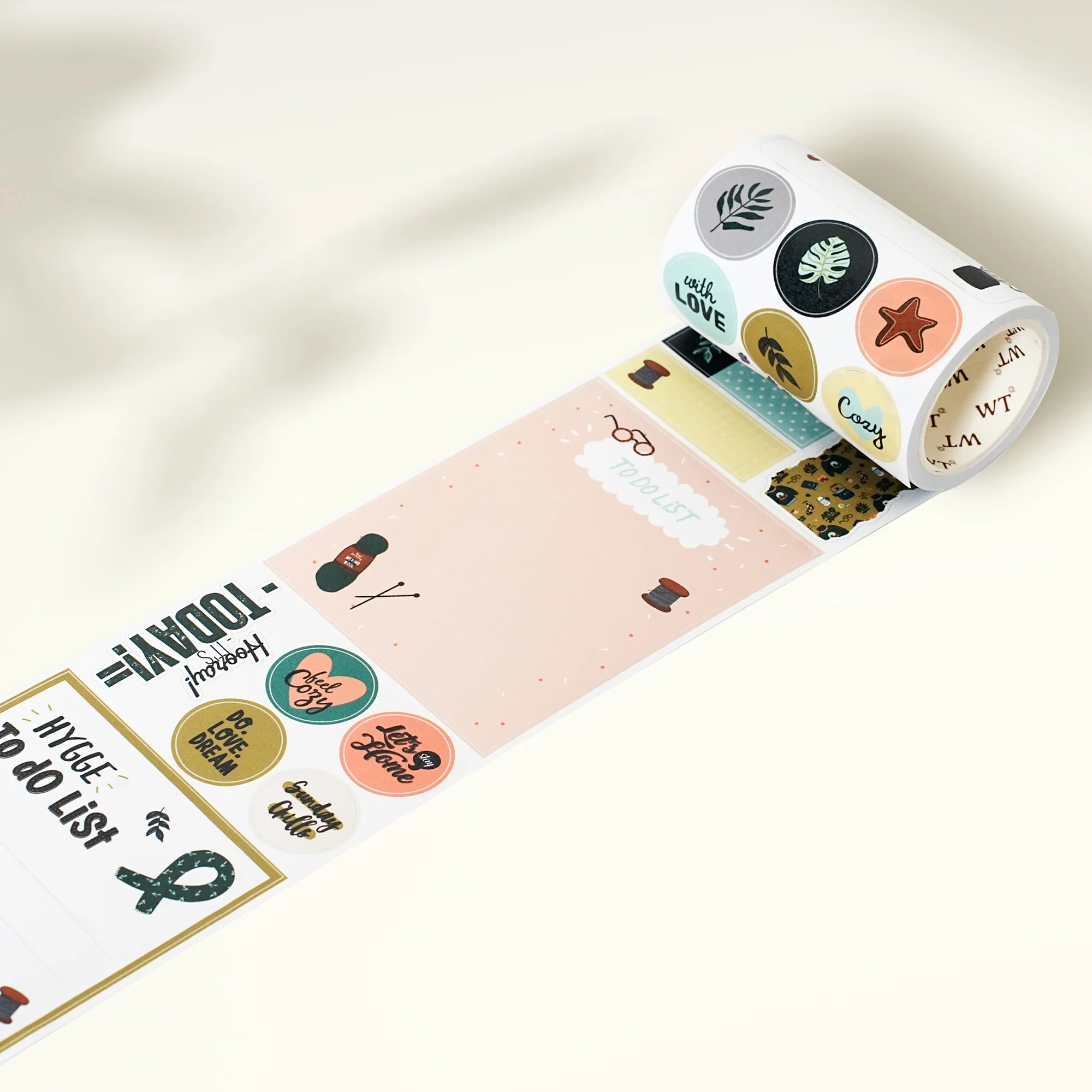 Pre-cut Hygge Notes Script Tape Bundle - Image 9