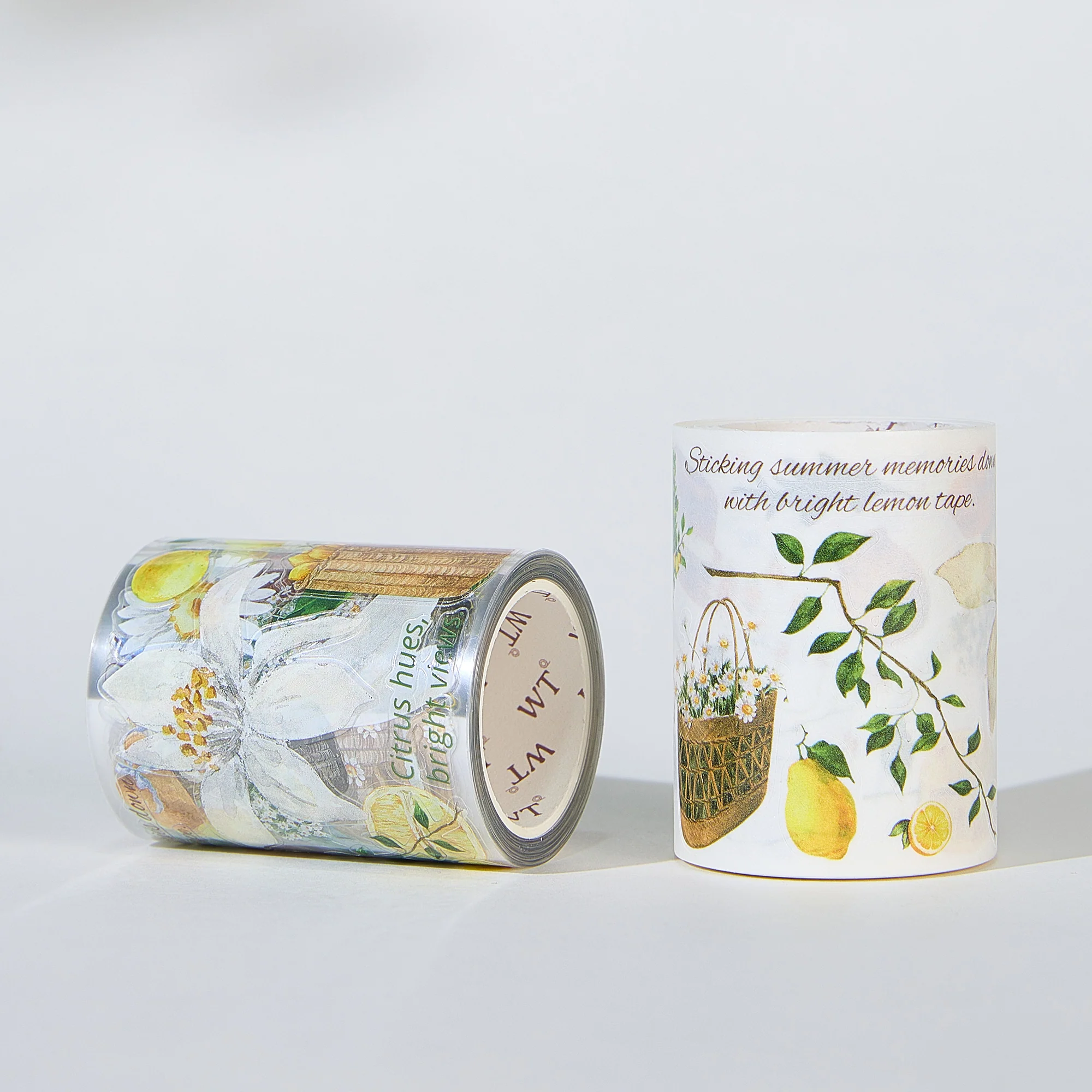 Pre-cut Lemon Breeze Wide Washi/PET Tape - Image 5