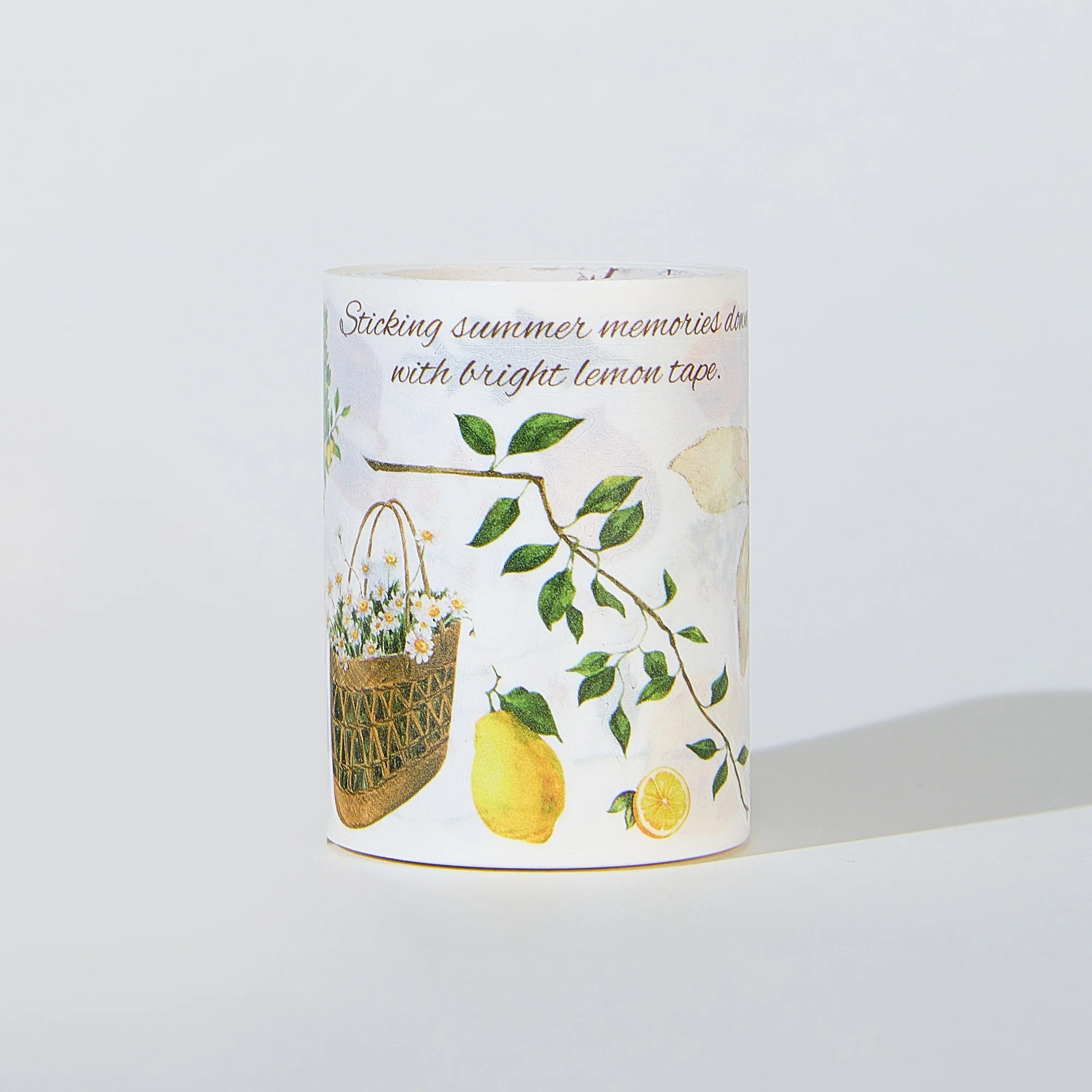 Pre-cut Lemon Breeze Wide Washi/PET Tape - Image 6