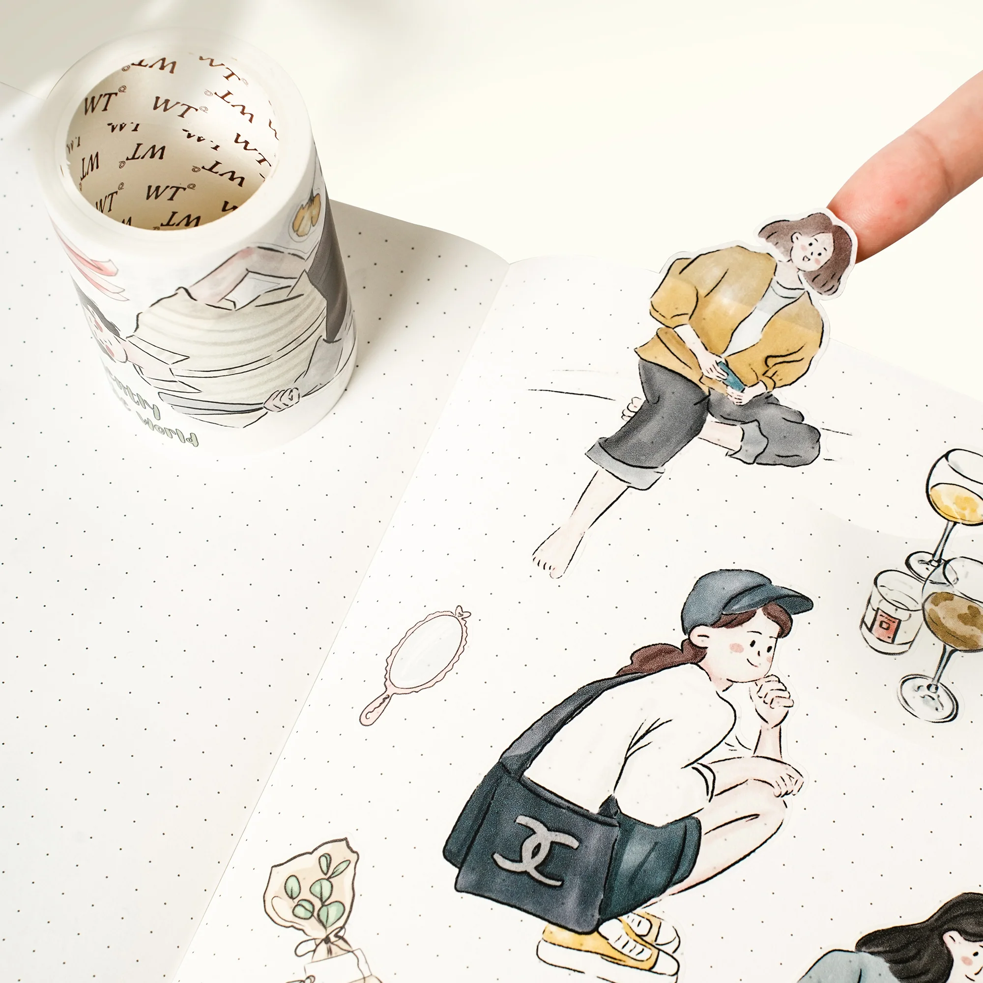 Pre-cut Letter to Myself Wide Washi/PET Tape - Image 5
