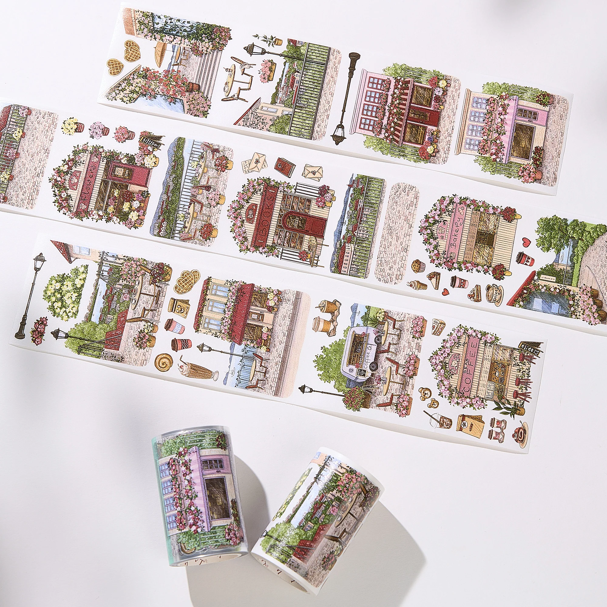Pre-cut Maple Café Wide Washi/PET Tape
