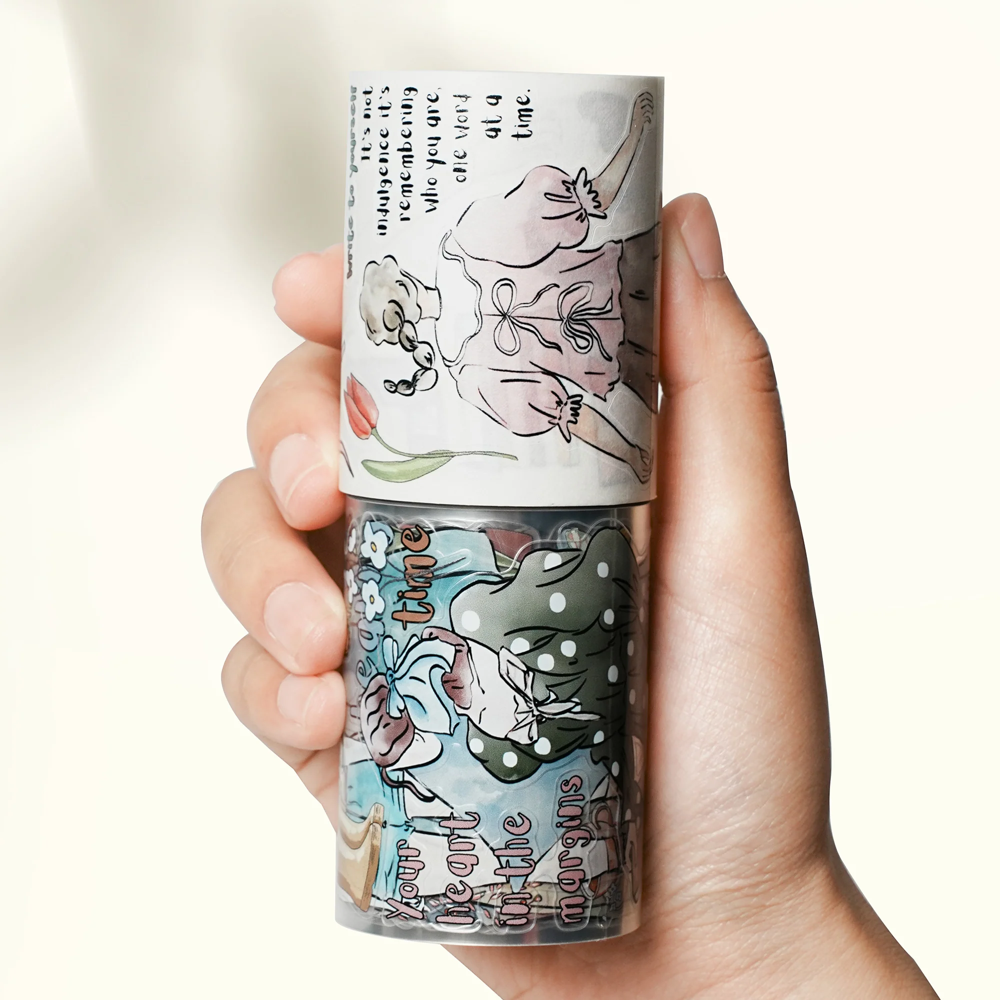 Pre-cut Me Time Wide Washi/PET Tape - Image 7
