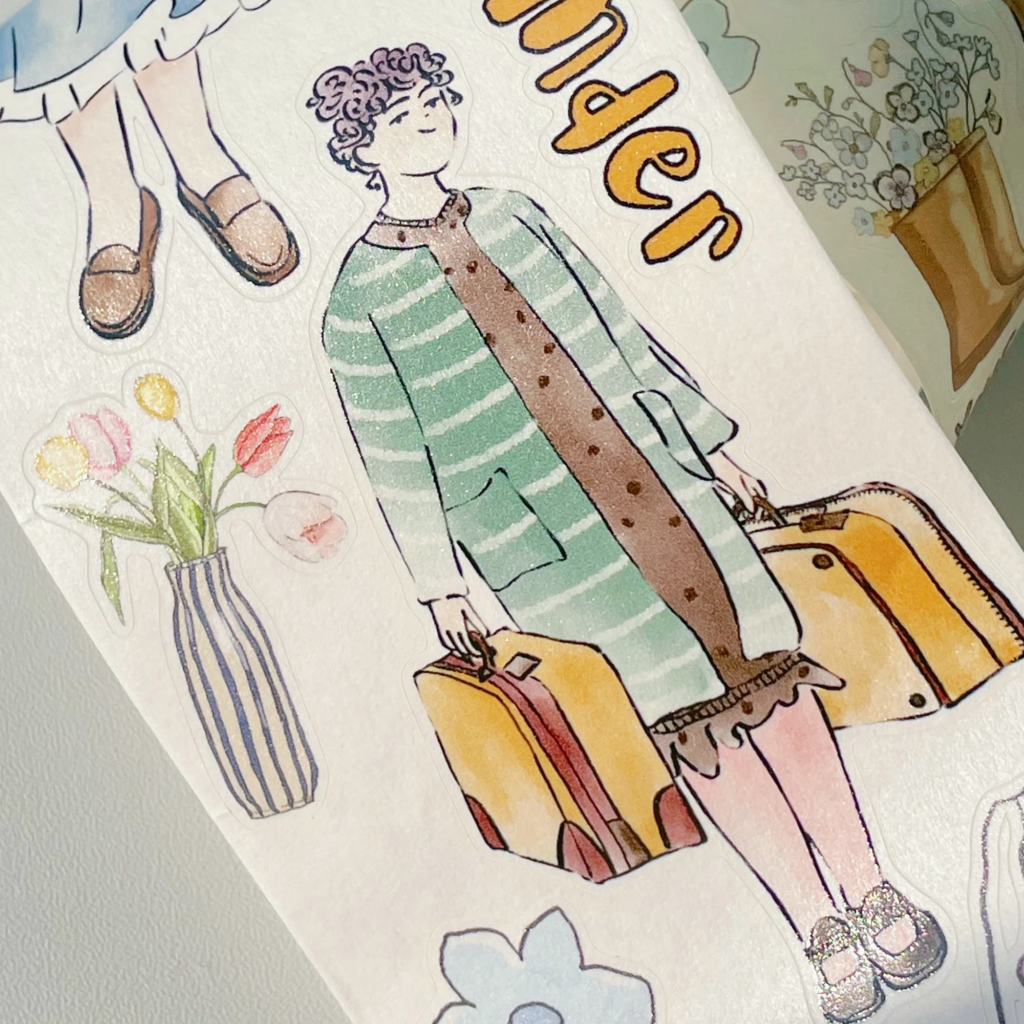 Pre-cut Me Time Wide Washi/PET Tape - Image 8