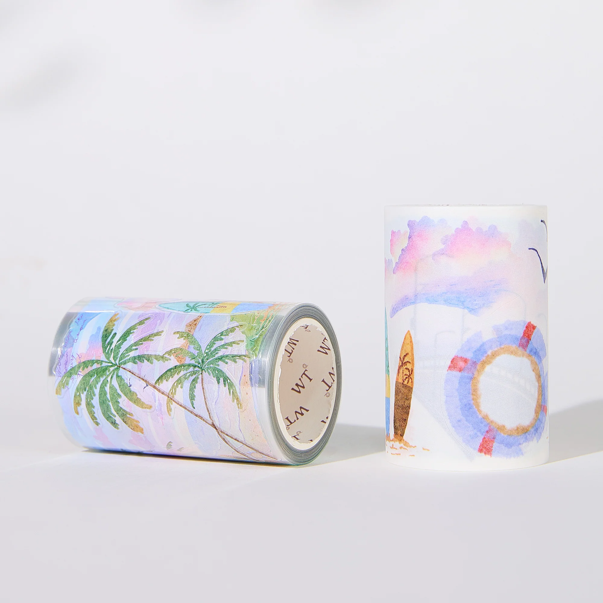 Pre-cut Misty Breeze Wide Washi/PET Tape - Image 5