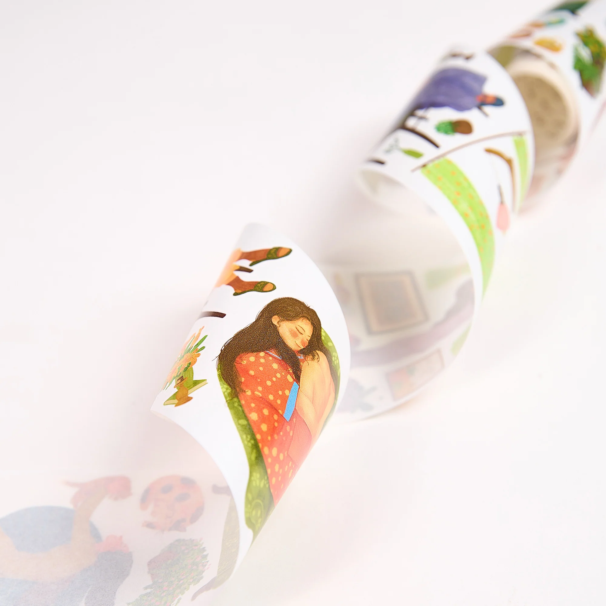 Pre-cut Nostalgic Moments Wide Washi/PET Tape - Image 5