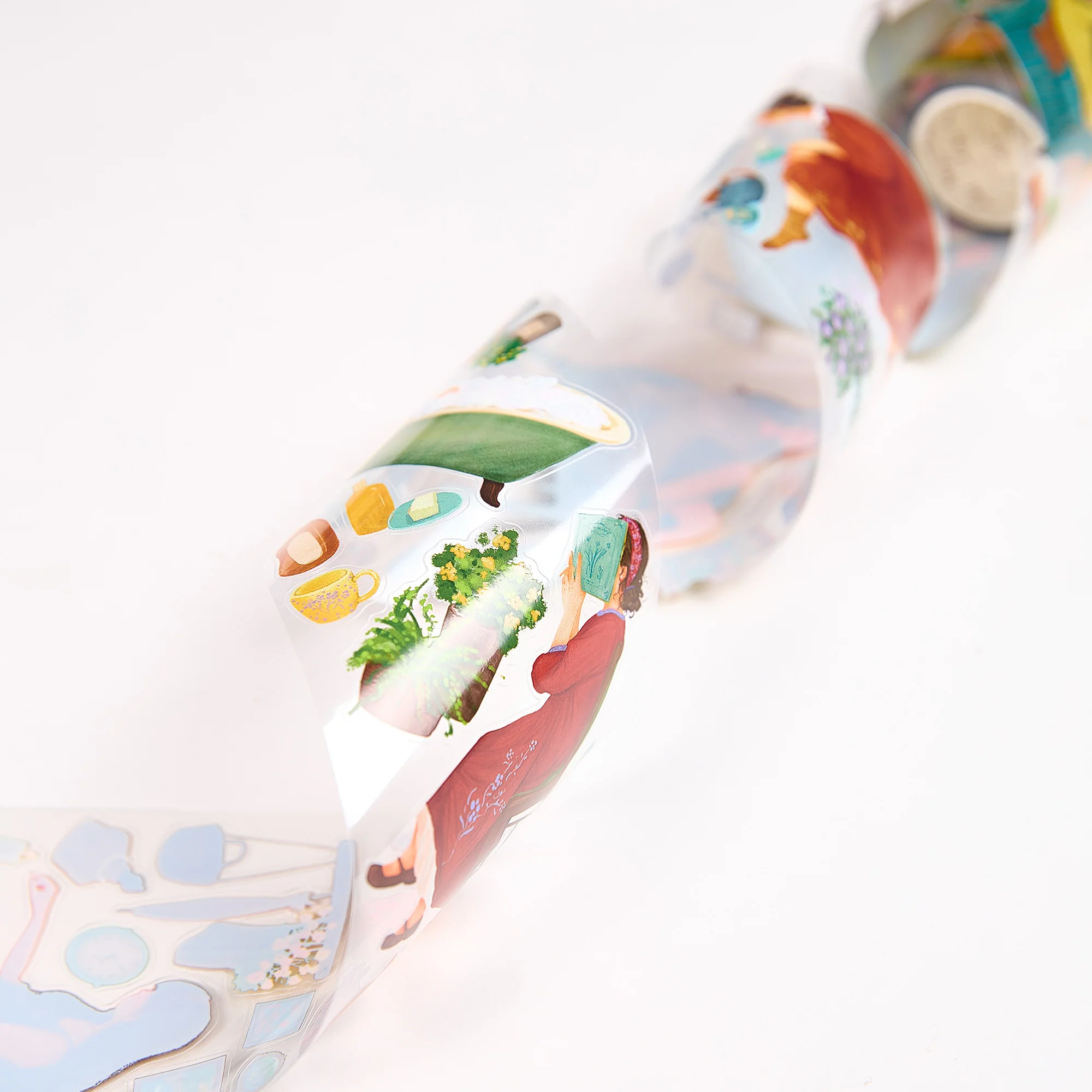 Pre-cut Nostalgic Moments Wide Washi/PET Tape - Image 6