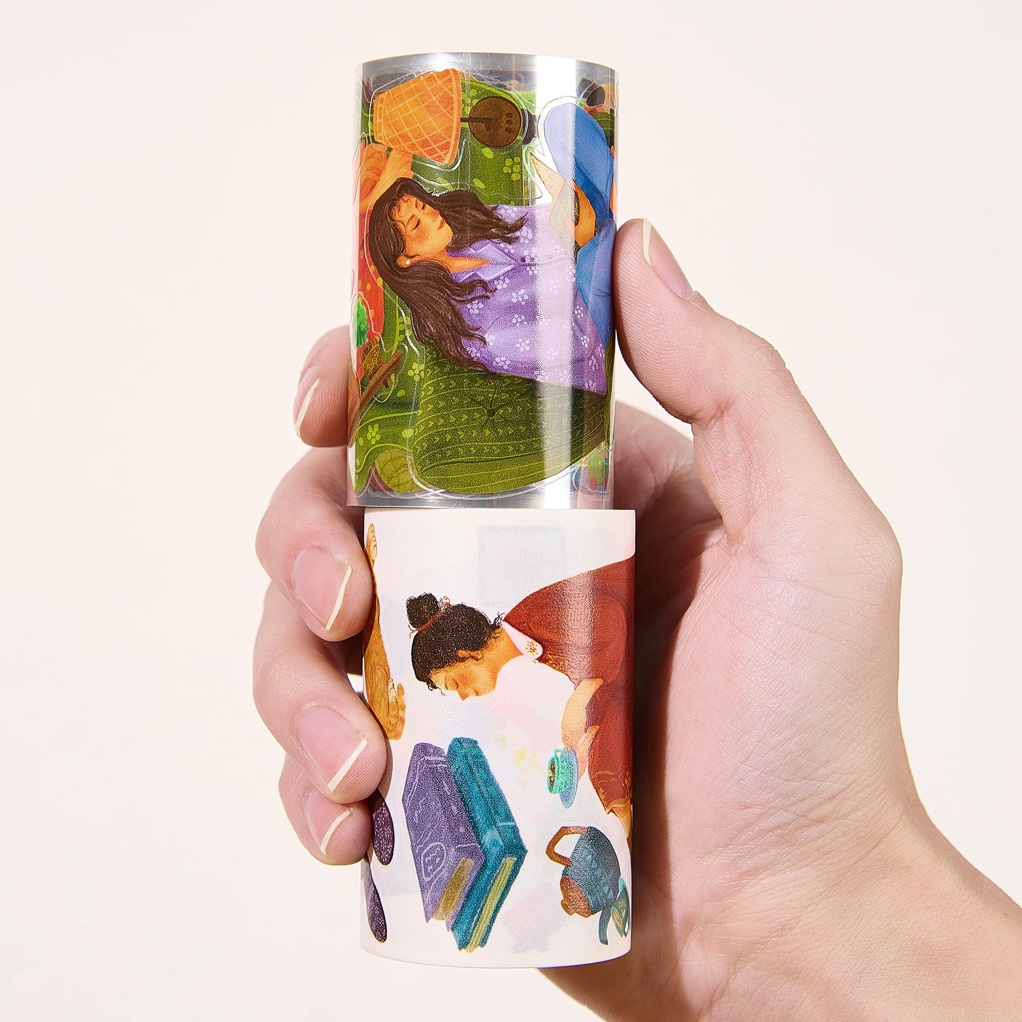 Pre-cut Nostalgic Moments Wide Washi/PET Tape - Image 7