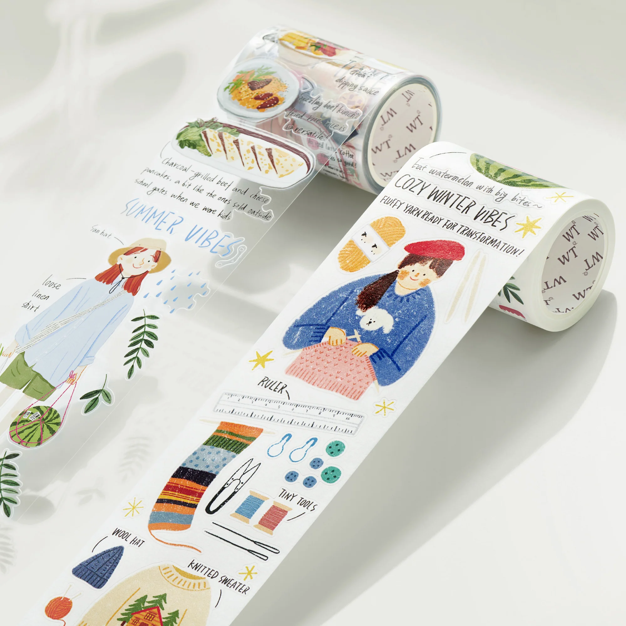 Pre-cut Ordinary Day Wide Washi/PET Tape - Image 4