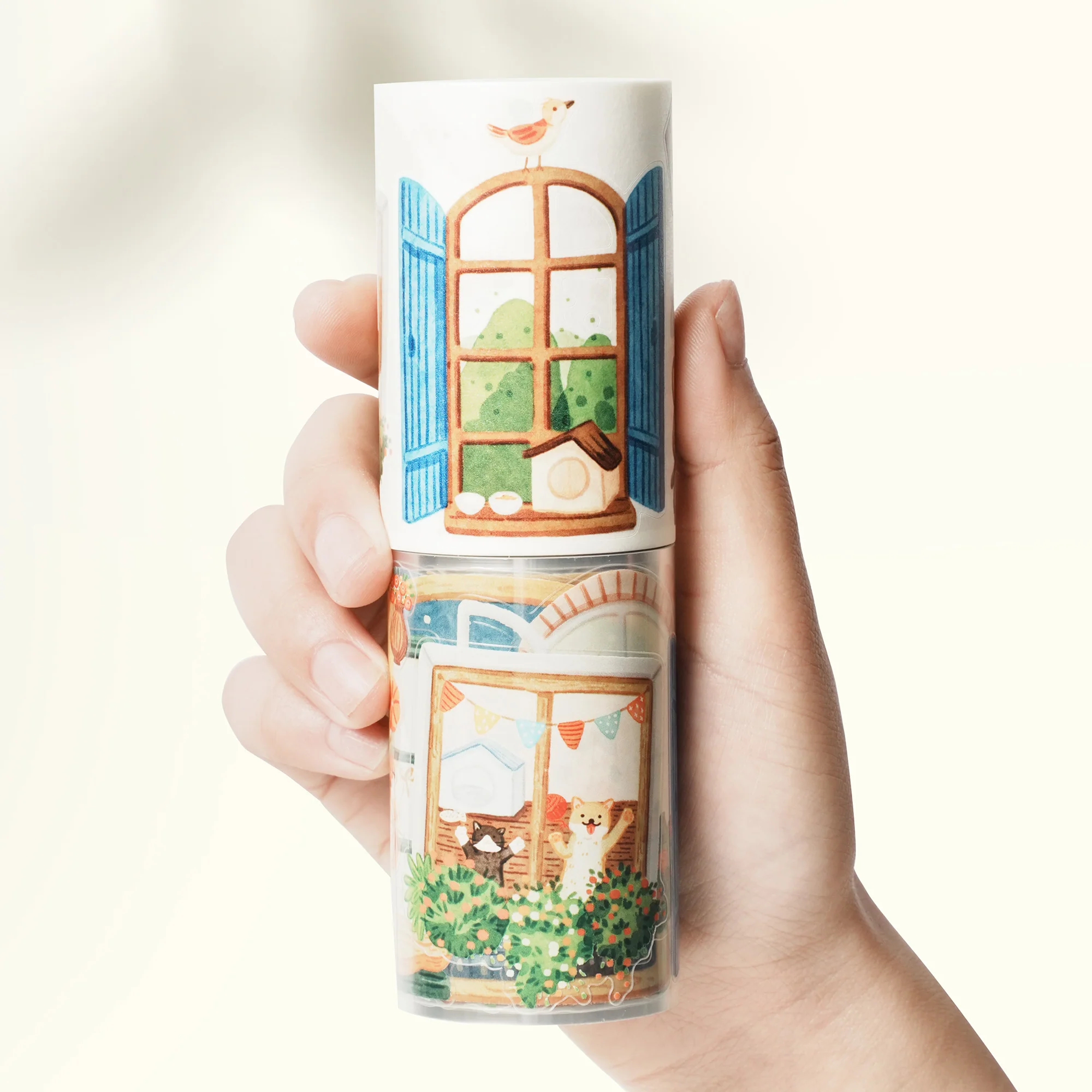 Pre-cut Pane & Simple Wide Washi/PET Tape - Image 7