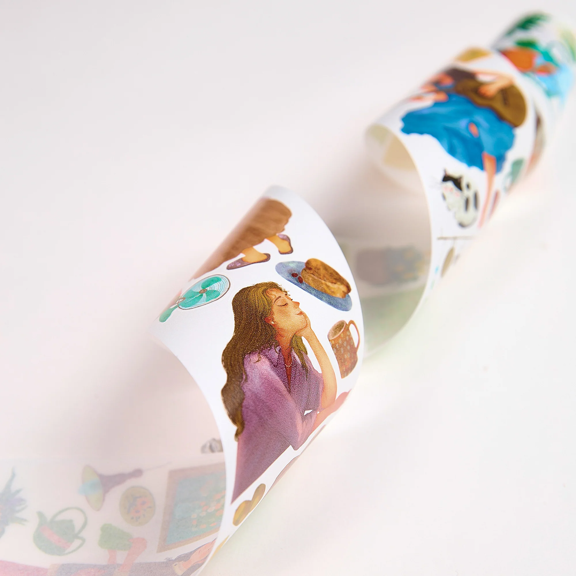 Pre-cut Petal Daydreams Wide Washi/PET Tape - Image 5