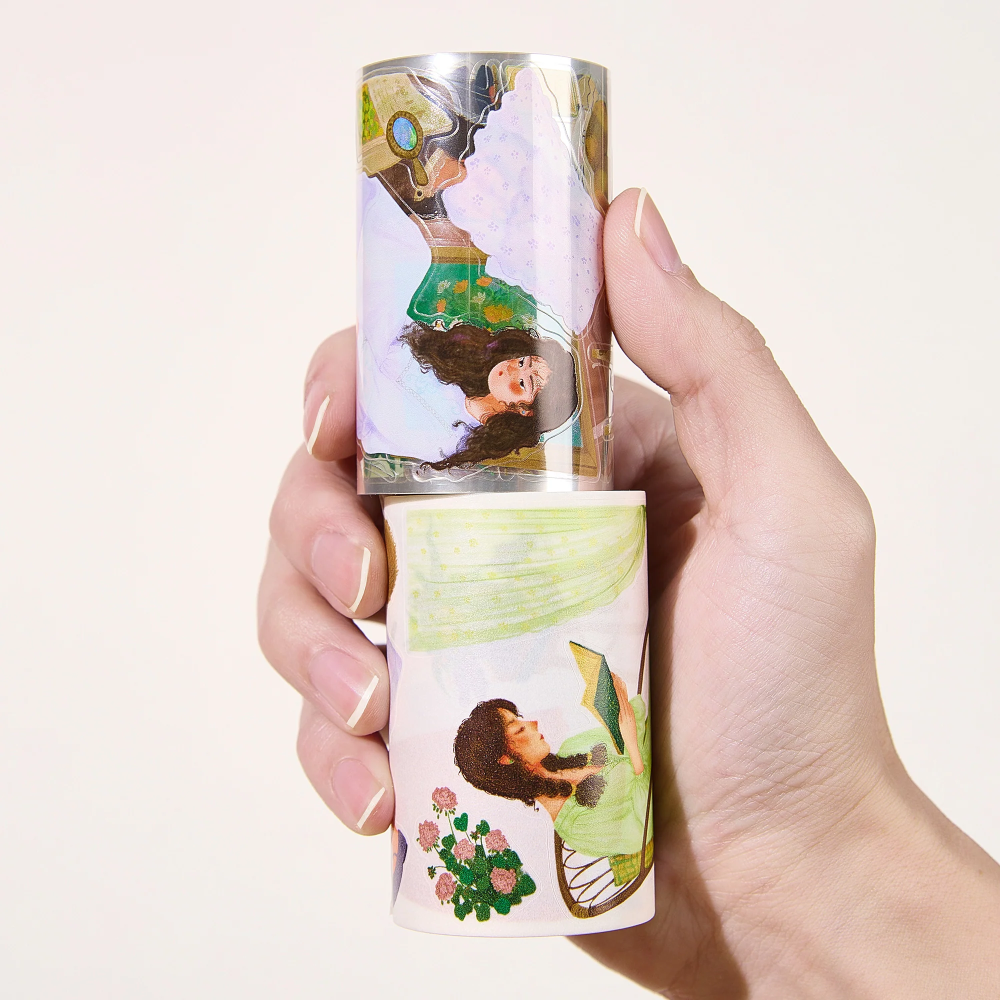 Pre-cut Petal Daydreams Wide Washi/PET Tape - Image 7