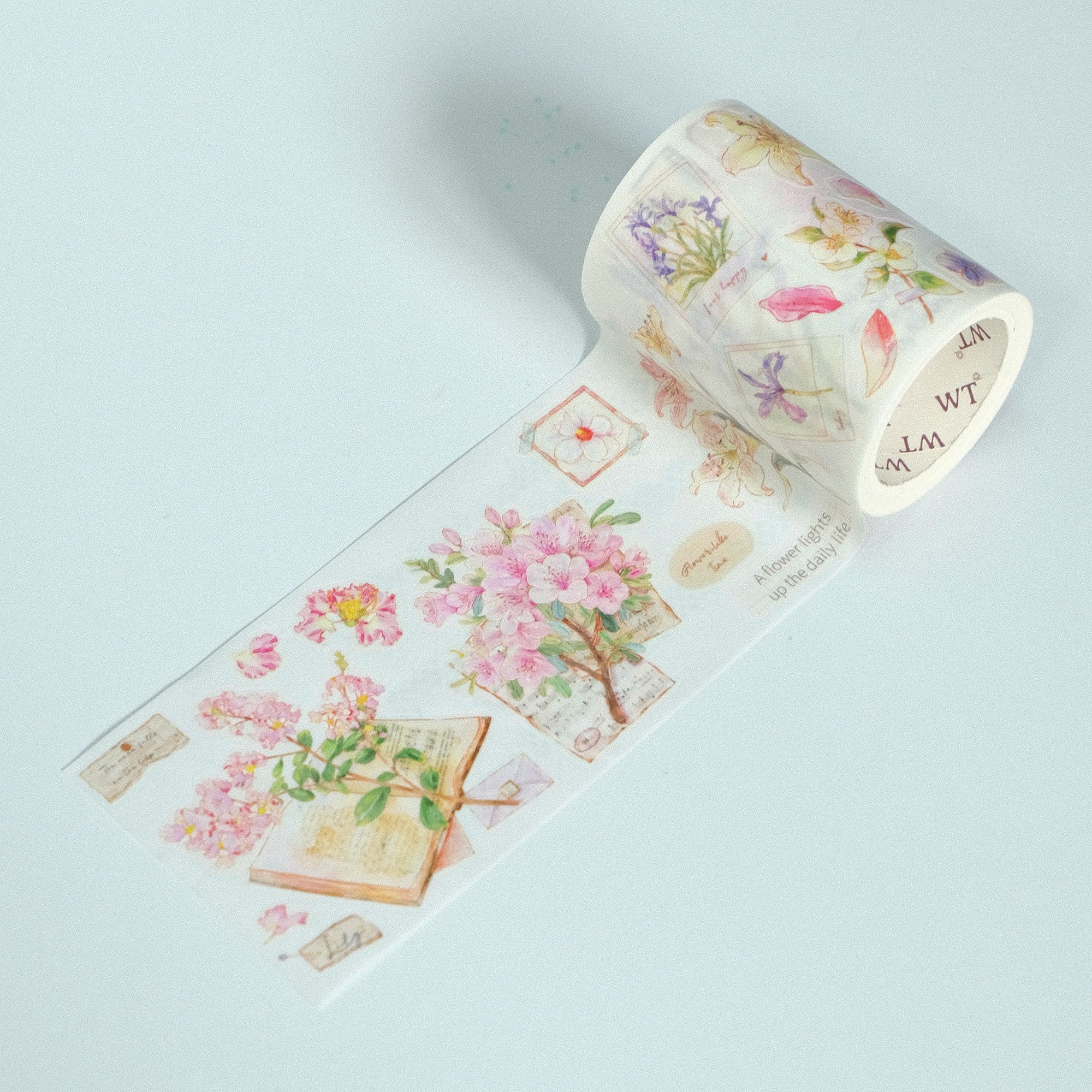 Pre-cut Petal Post Wide Washi/PET Tape - Image 12