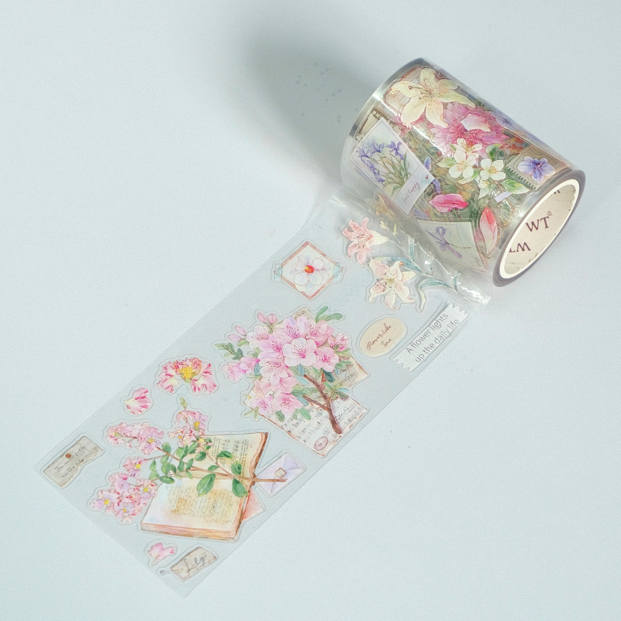 Pre-cut Petal Post Wide Washi/PET Tape - Image 14